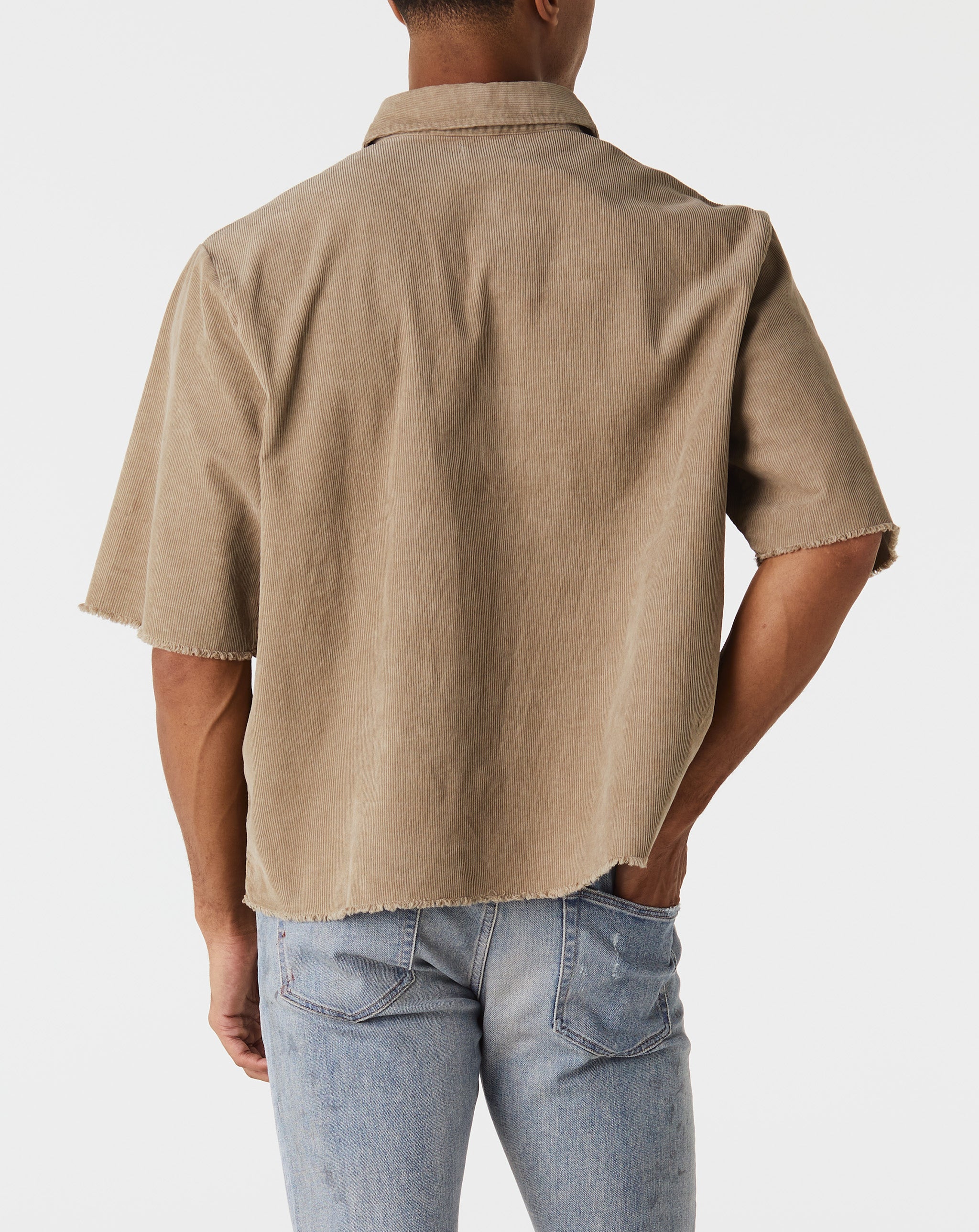 John Elliott Talladega Corduroy Short Sleeve 1/2 Zip  - XHIBITION