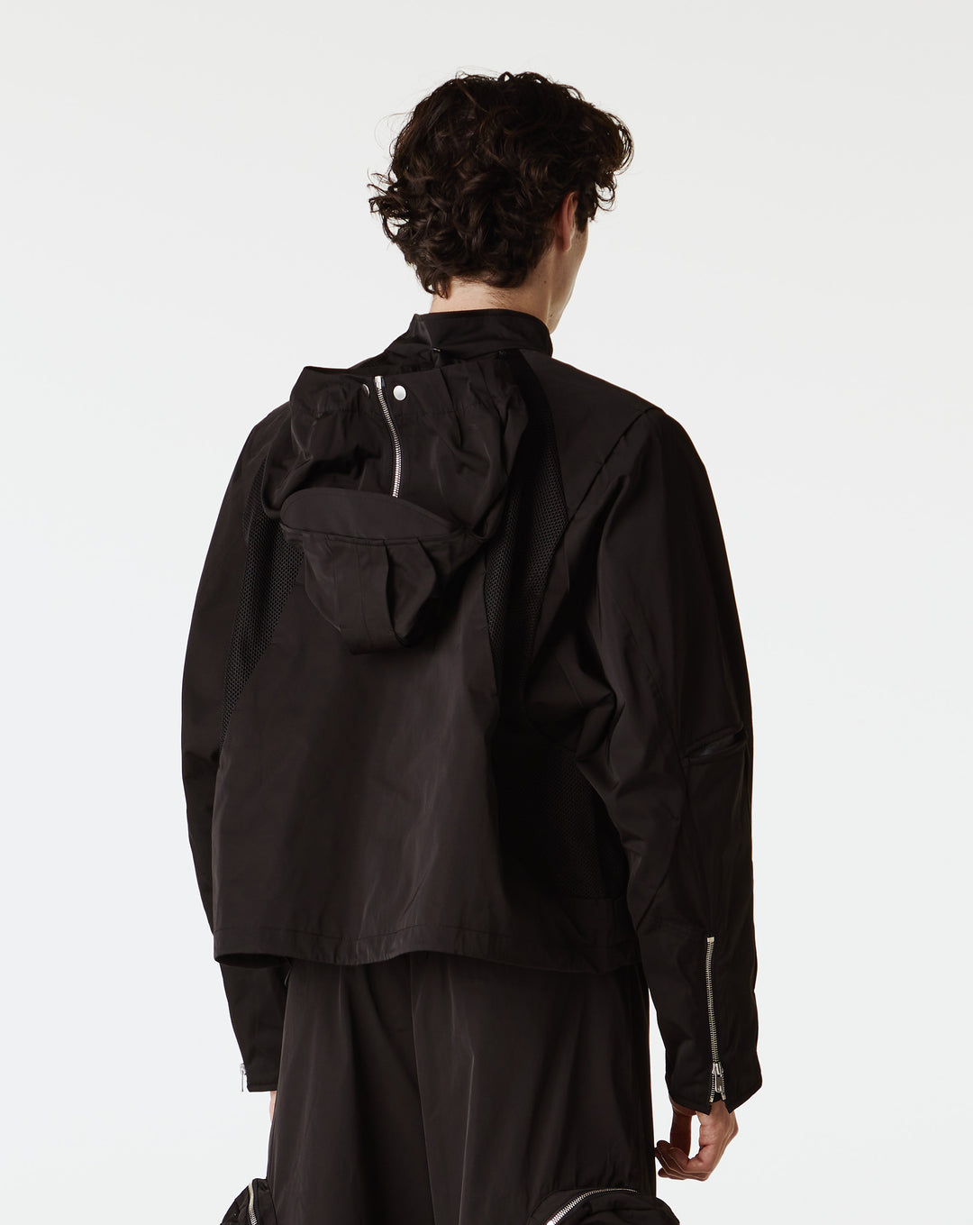 FFFPOSTALSERVICE Parachute Hooded Jacket V2 - XHIBITION