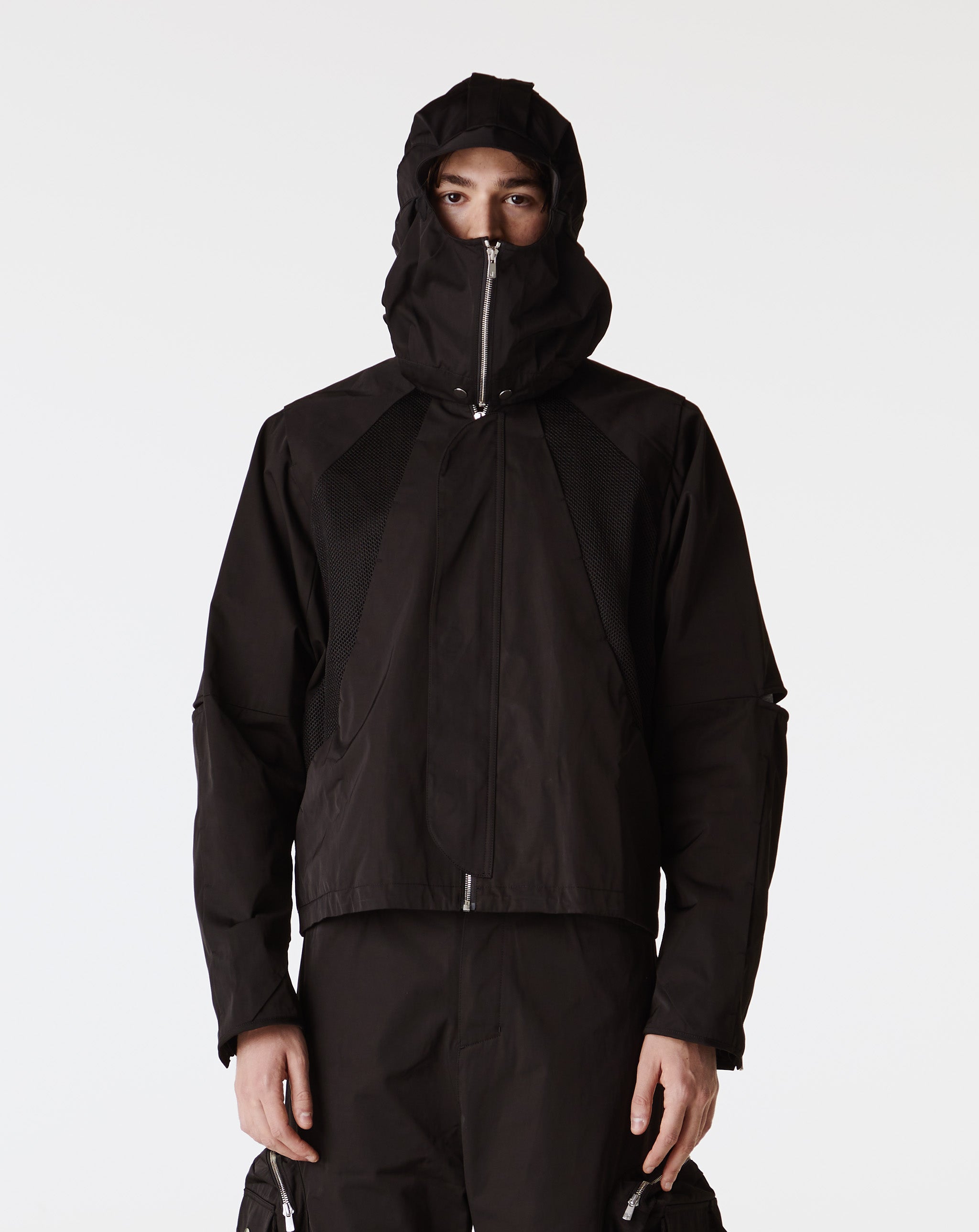 FFFPOSTALSERVICE Parachute Hooded Jacket V2 - XHIBITION