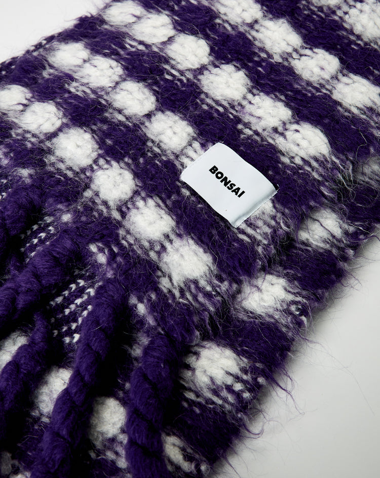 BONSAI Knit Puff Mohair Scarf - XHIBITION