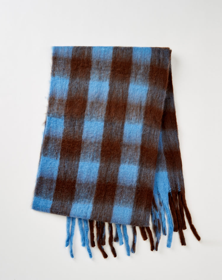 BONSAI Mohair Check Scarf - XHIBITION