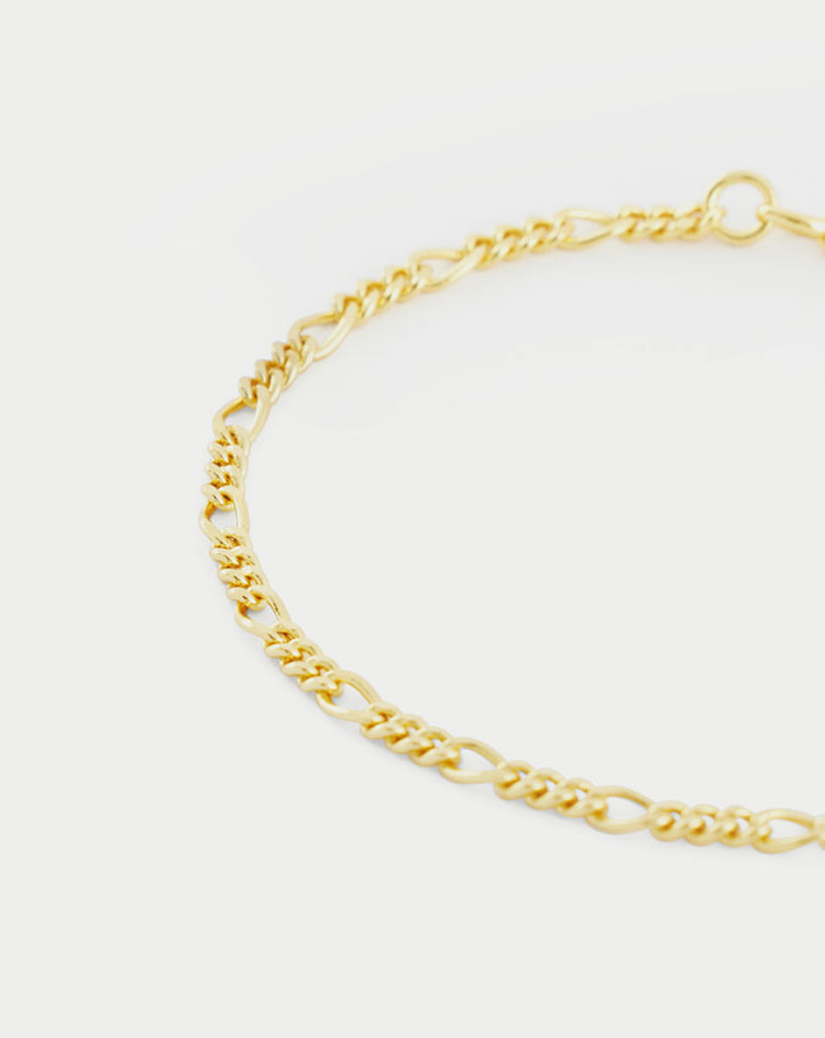 Serge DeNimes Gold Figaro Bracelet - XHIBITION