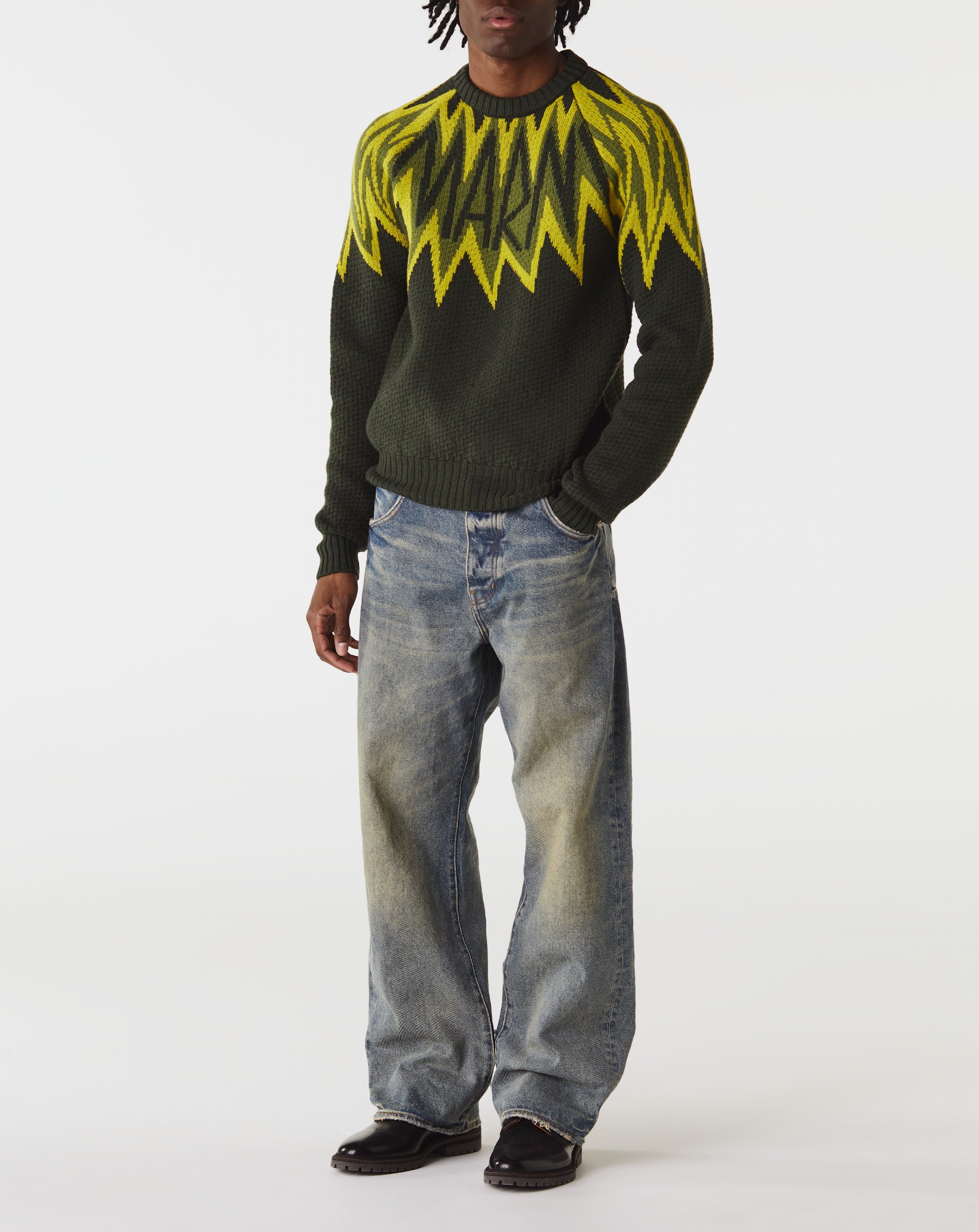 Marni Fire Island Logo Roundneck Sweater  - Cheap Urlfreeze Jordan outlet