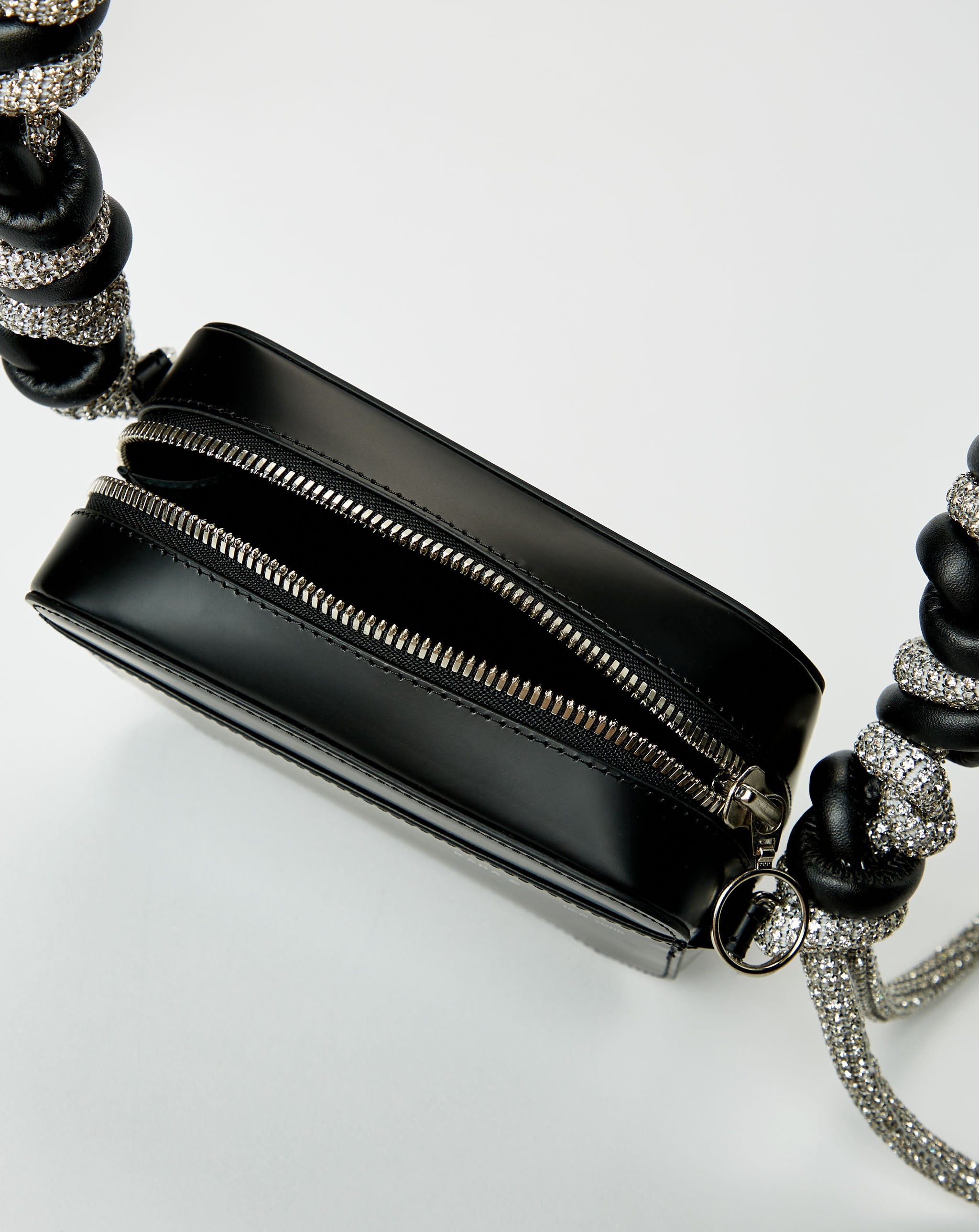 KARA Women's Crystal Phone Cord Camera Bag  - XHIBITION