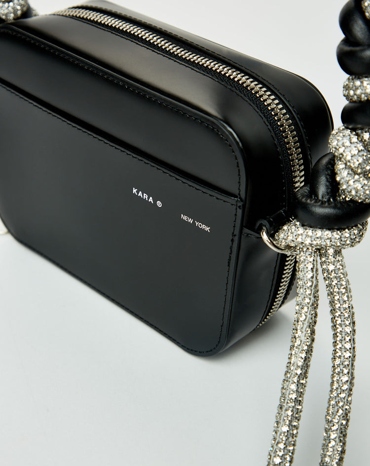 KARA Women's Crystal Phone Cord Camera Bag  - XHIBITION