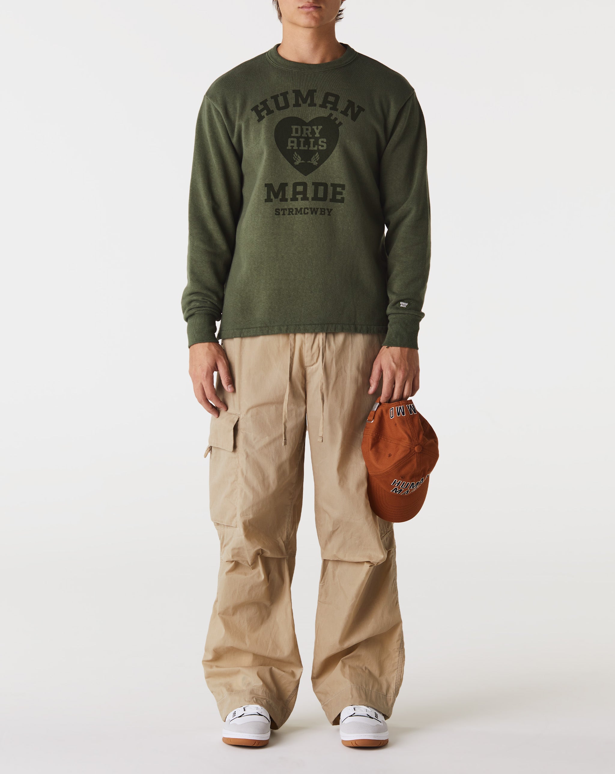 Human Made - Military Sweatshirt - Olive Drab – Xhibition