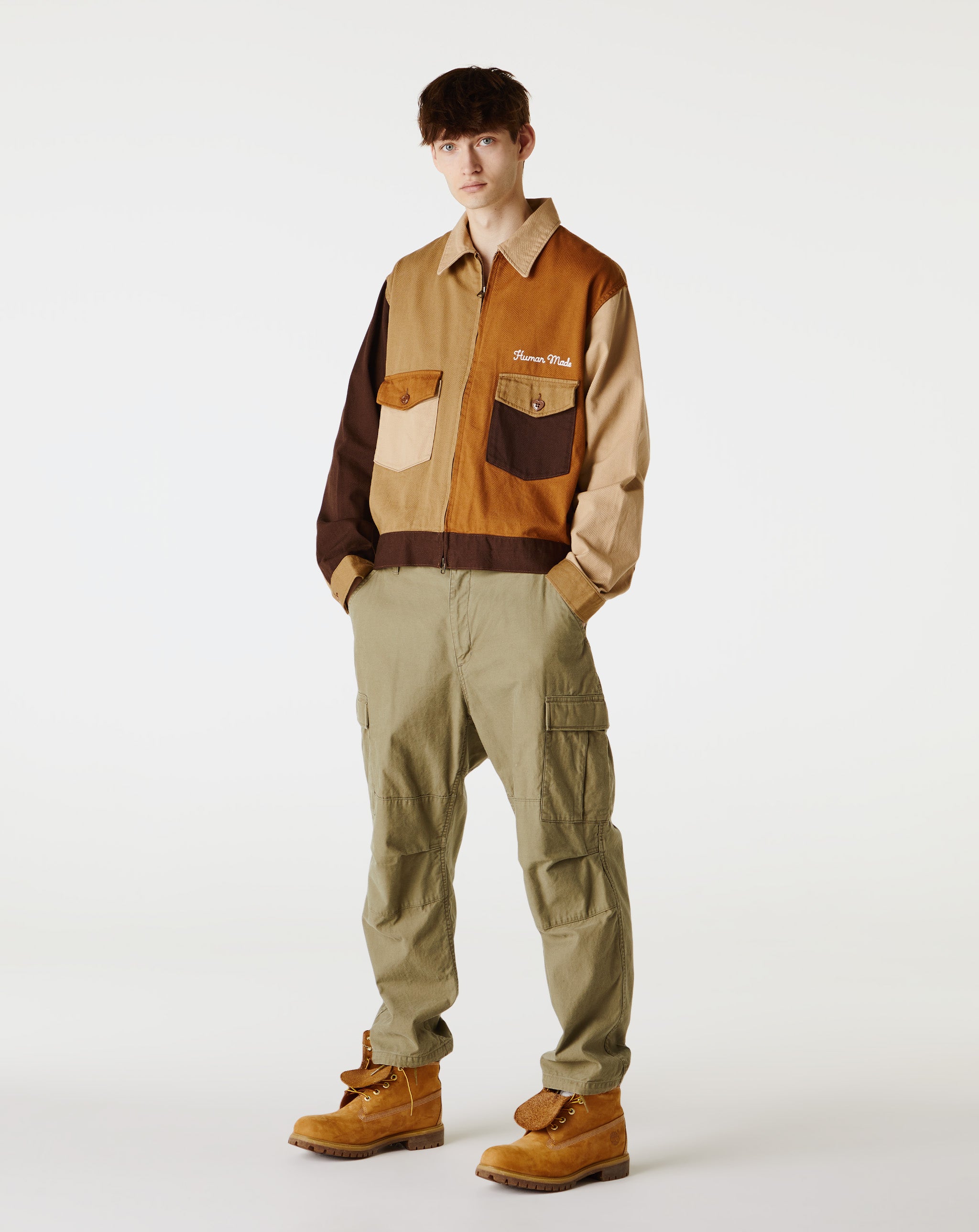 Human Made - Zip-Up Work Jacket - Brown – Xhibition