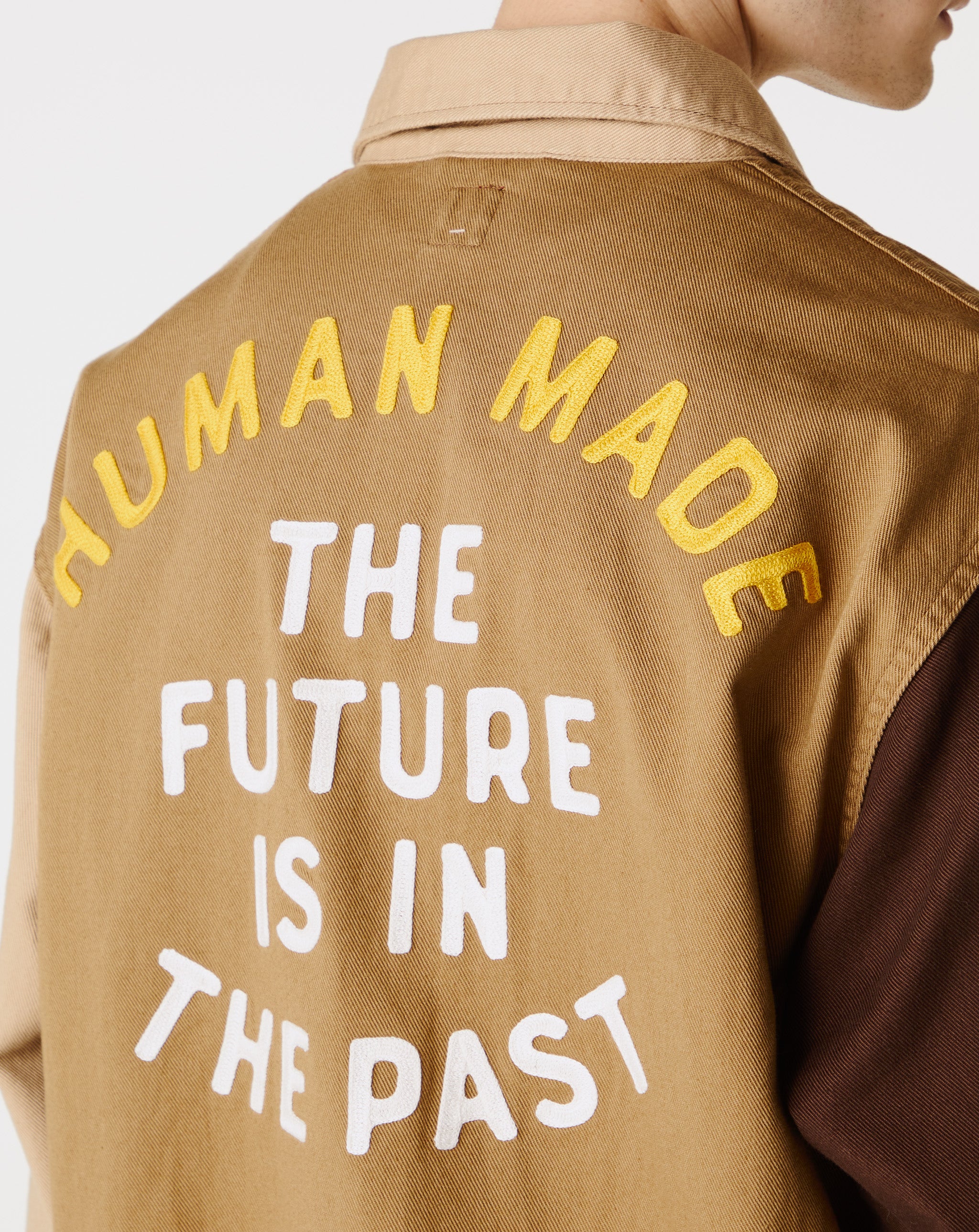 Human Made - Zip-Up Work Jacket - Brown – Xhibition