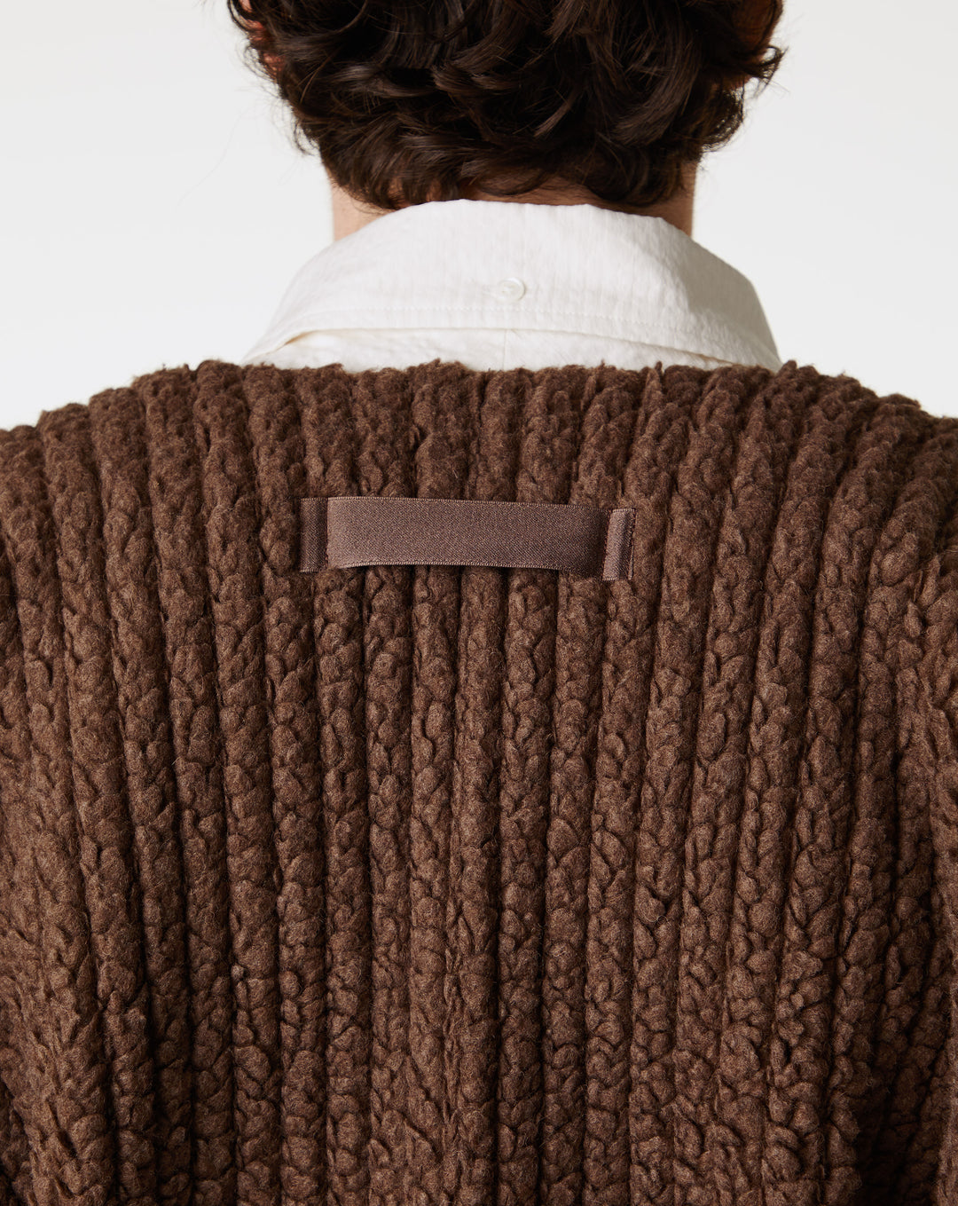 Homme Plissé Issey Miyake Fleece Cardigan - XHIBITION