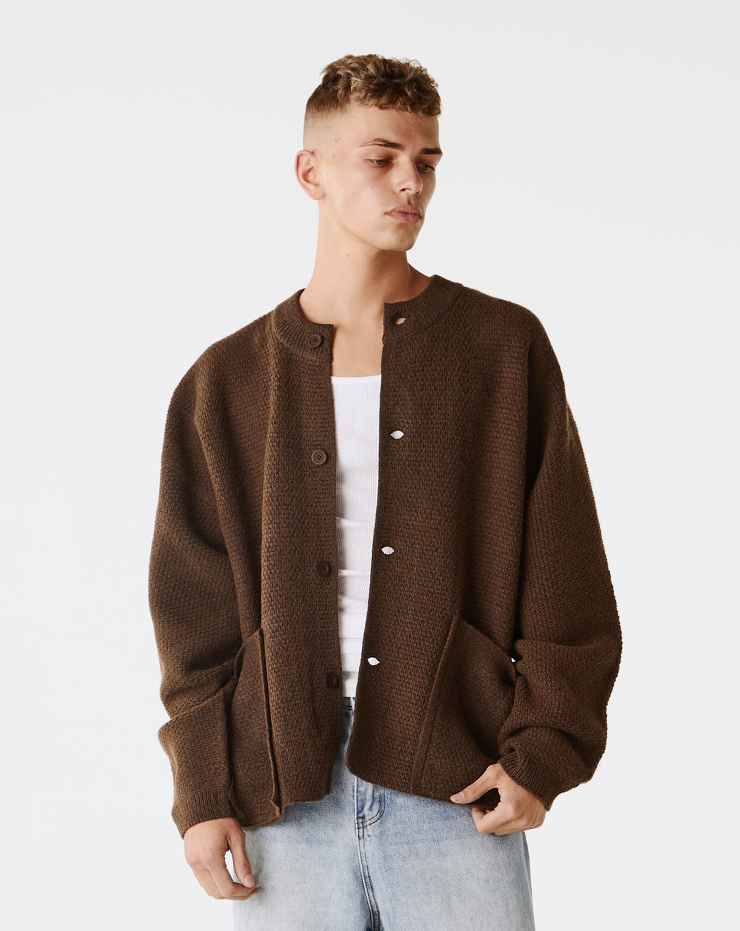 Homme Plissé Issey Miyake Rustic Knit Sweater  - XHIBITION