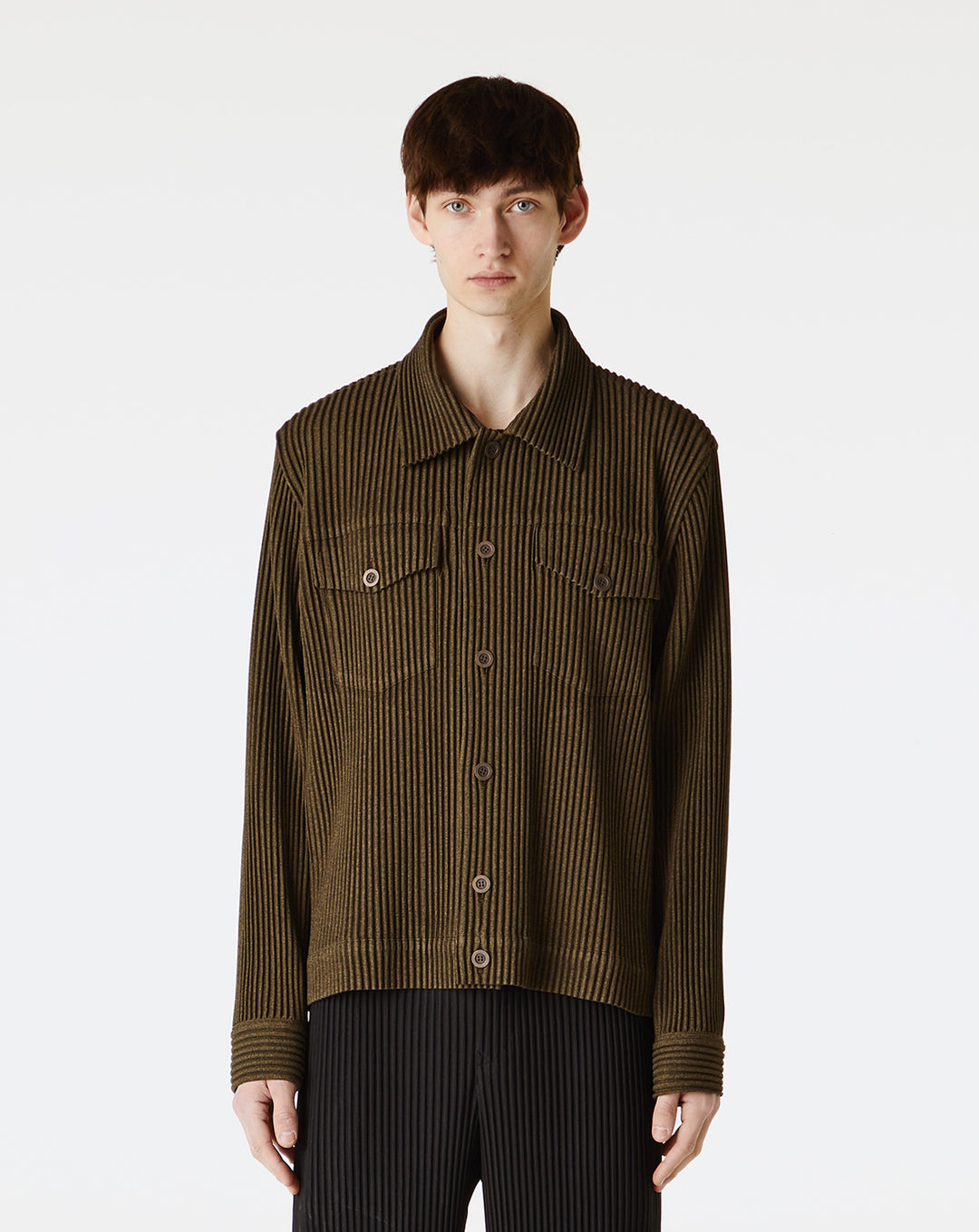 Homme Plissé Issey Miyake Wool Like Light Jacket - XHIBITION