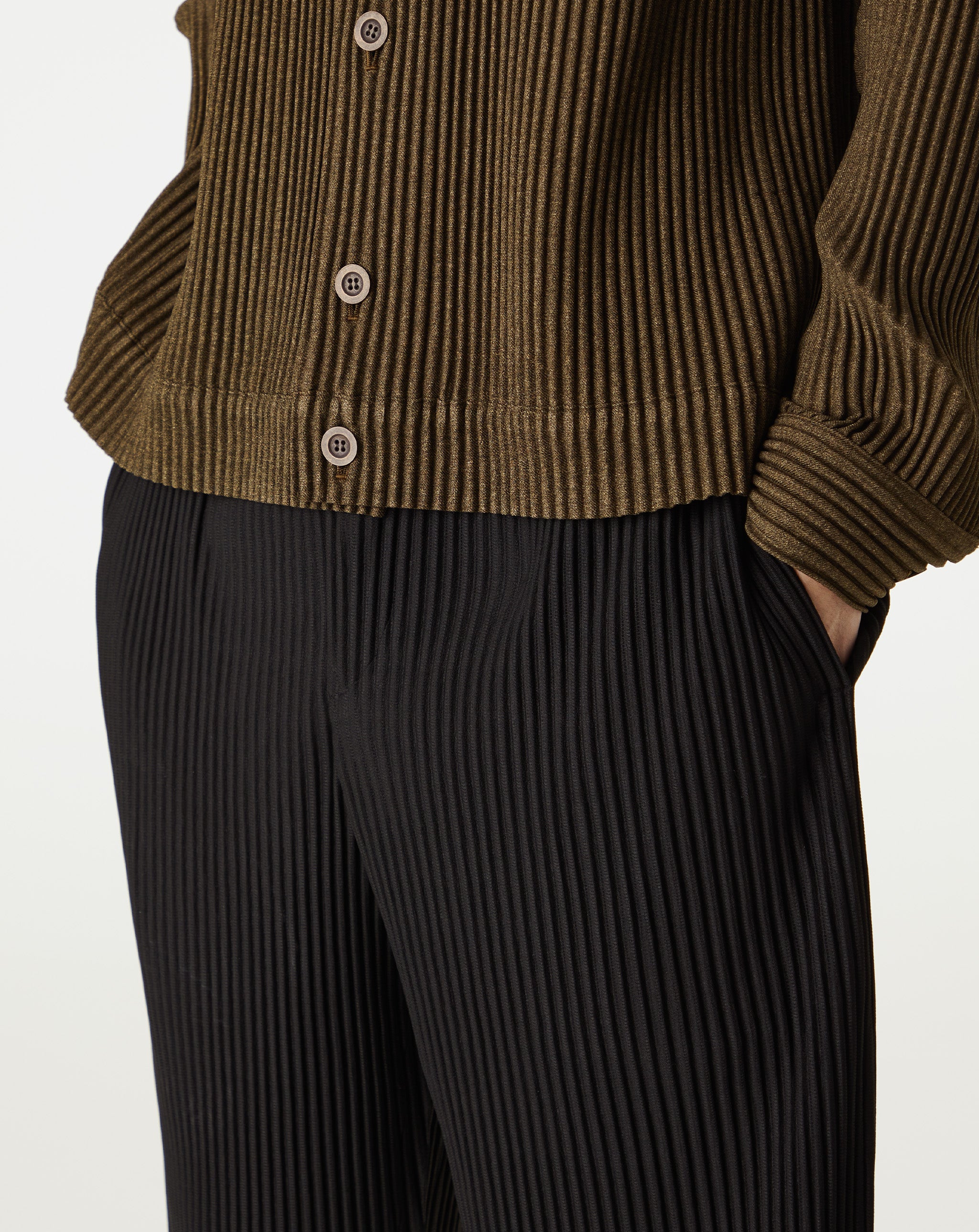 Homme Plissé Issey Miyake Basic Pleated Pants - XHIBITION