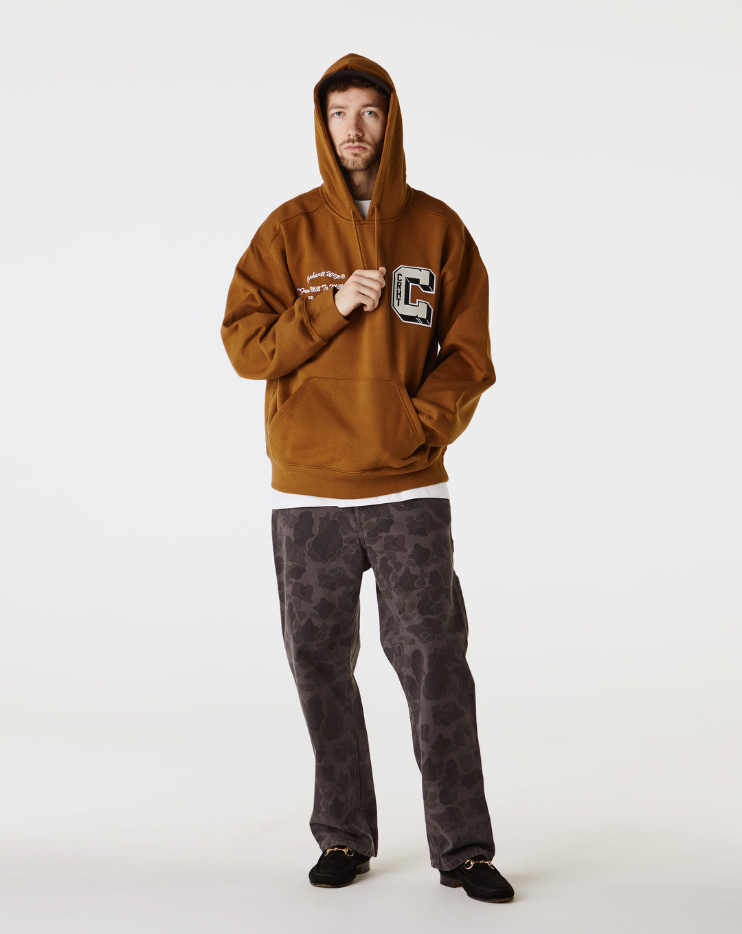 Carhartt WIP Brown Ducks Hoodie  - XHIBITION