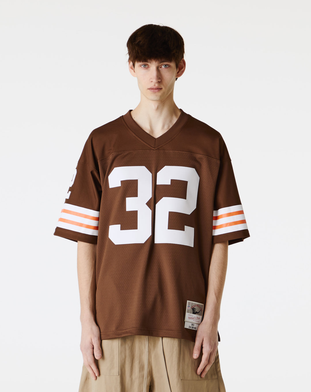 Mitchell & Ness Browns 1963 Jim Brown Jersey - XHIBITION