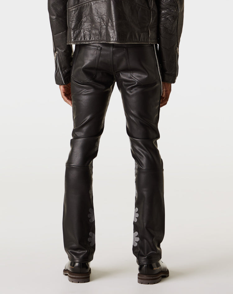 LOSTSHDWS Leather Sun Logo Pant  - XHIBITION