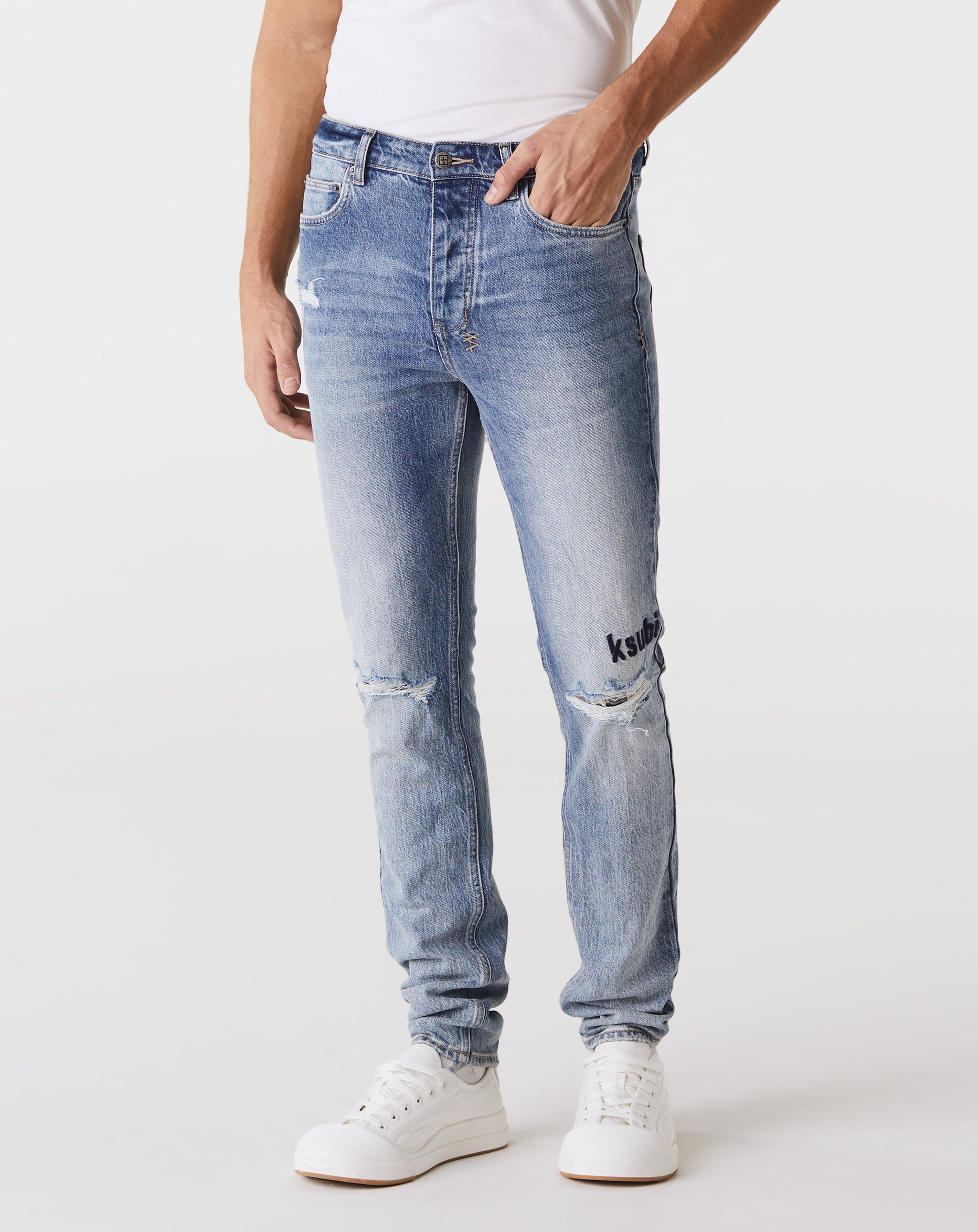 P001 Low Rise Slim Jeans – Xhibition