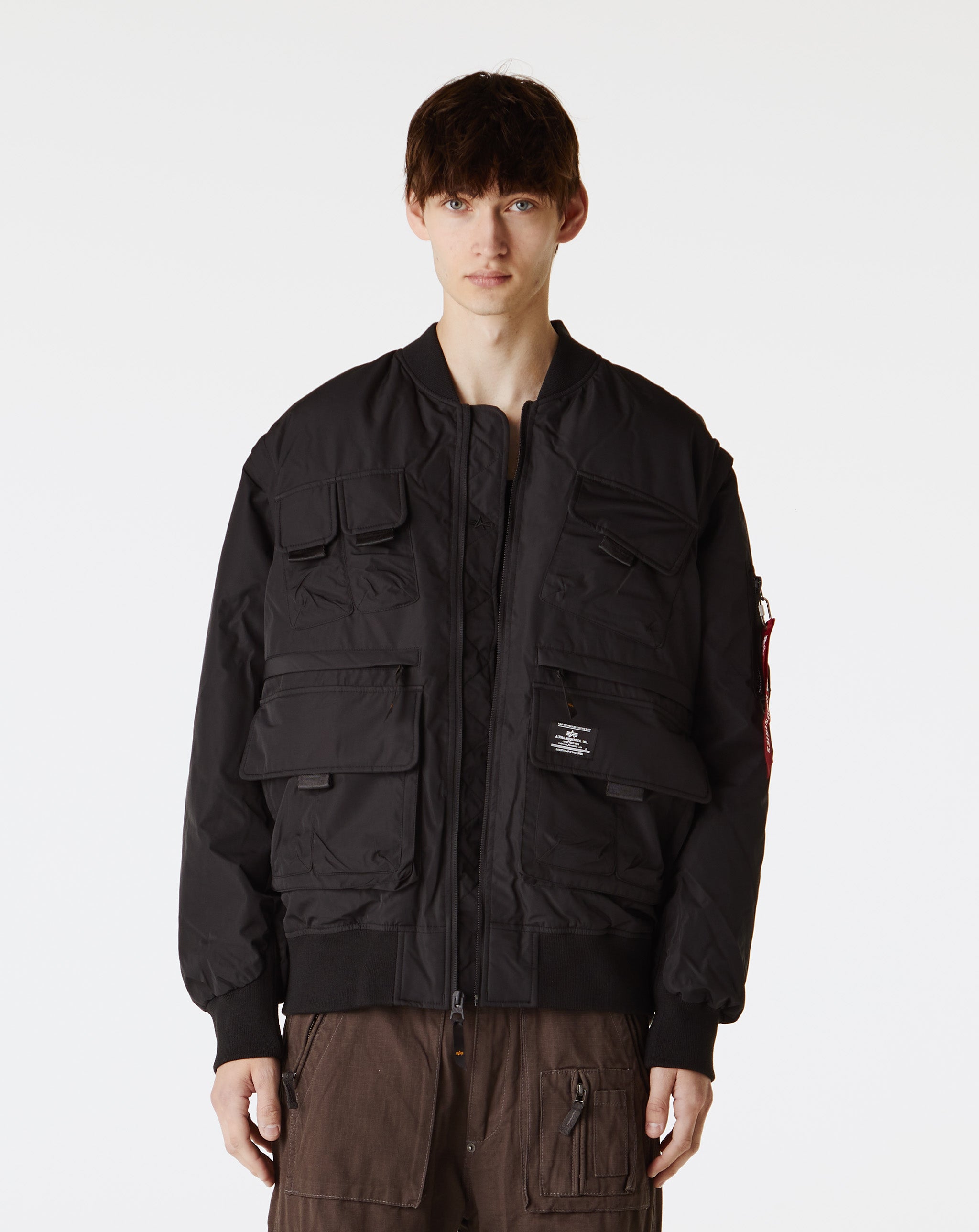 Store alpha industries military jacket rarity multi pocket