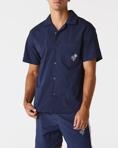 Louis Vuitton Monogram Short-sleeved Chambray Shirt Indigo. Size 4L