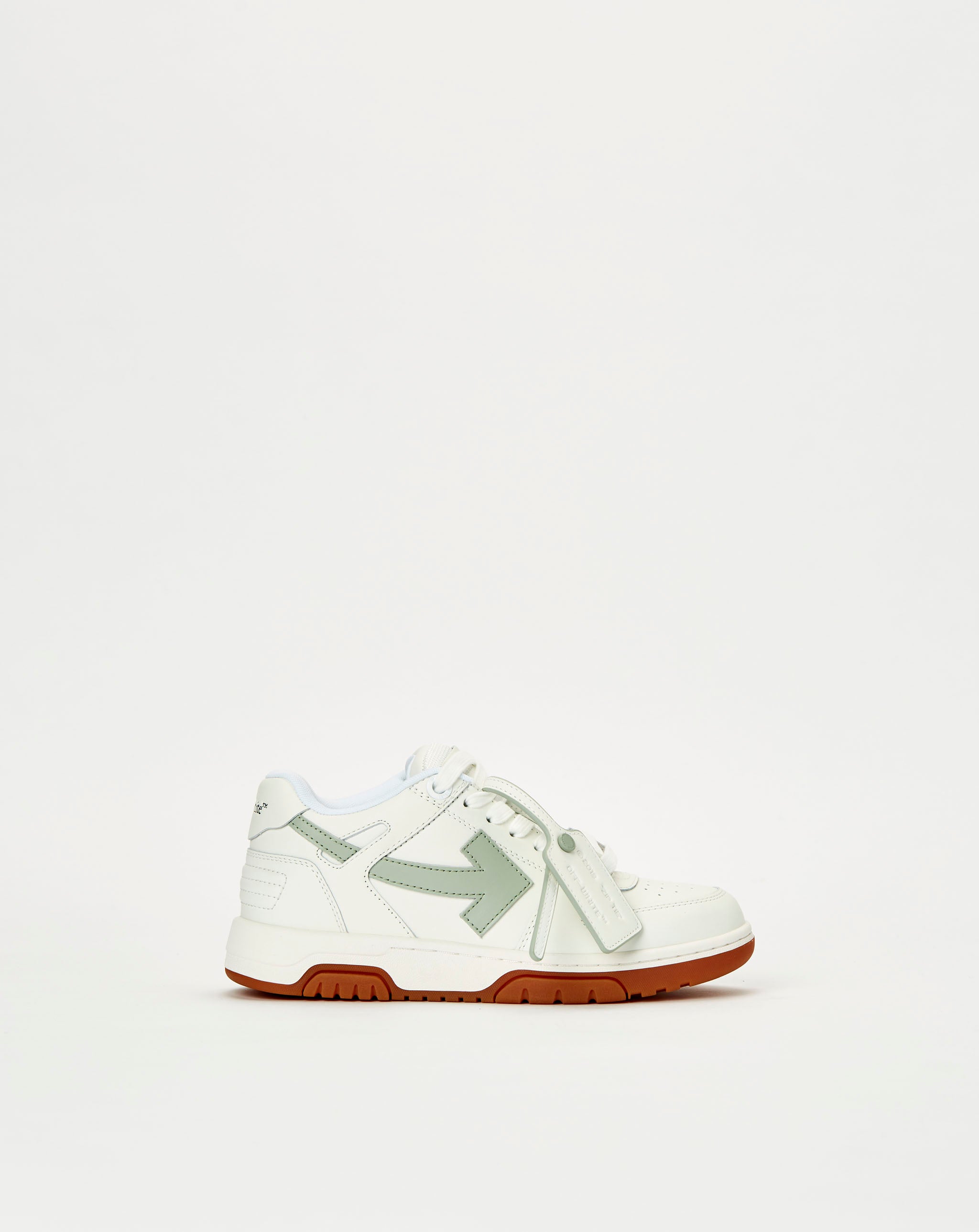 Shop Off-White Out of Office OOO Low-Top Leather Sneakers