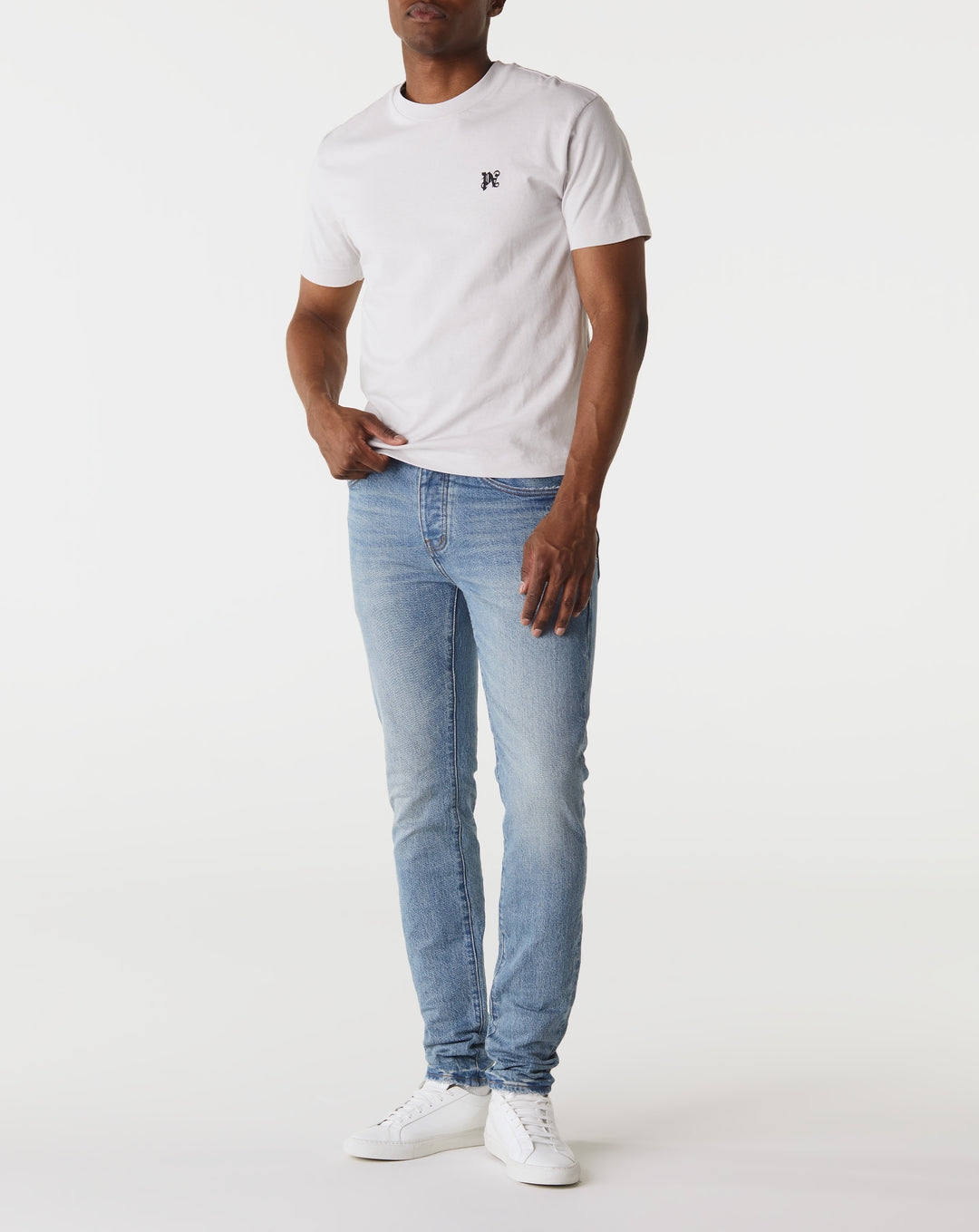Purple Brand White 'P001' Skinny Jeans