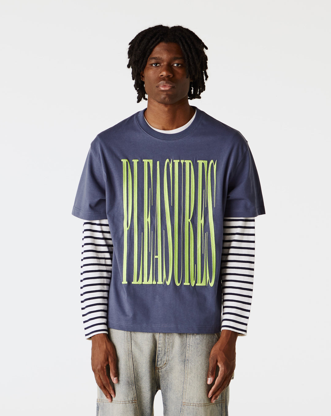 Pleasures Stretch Heavyweight T-Shirt  - XHIBITION