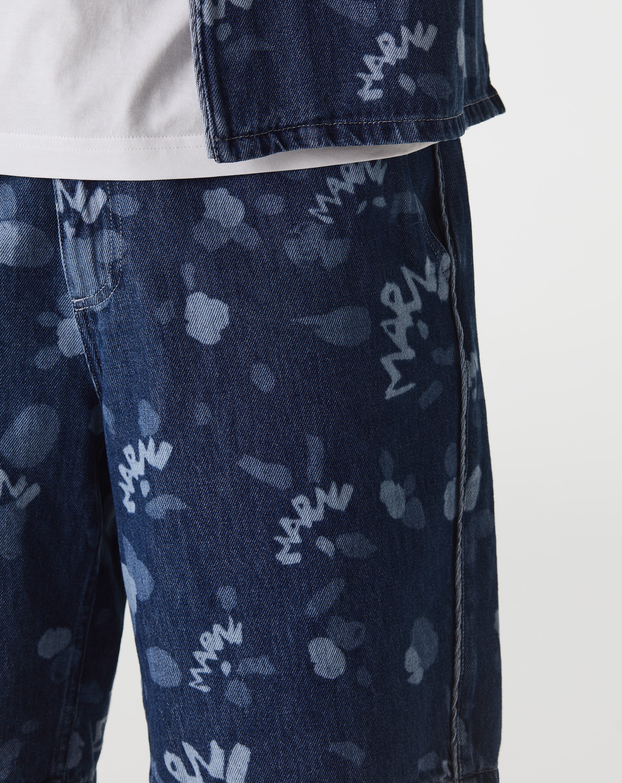 Marni Philipp Plein logo waistband denim leggings  - Cheap Urlfreeze Jordan outlet