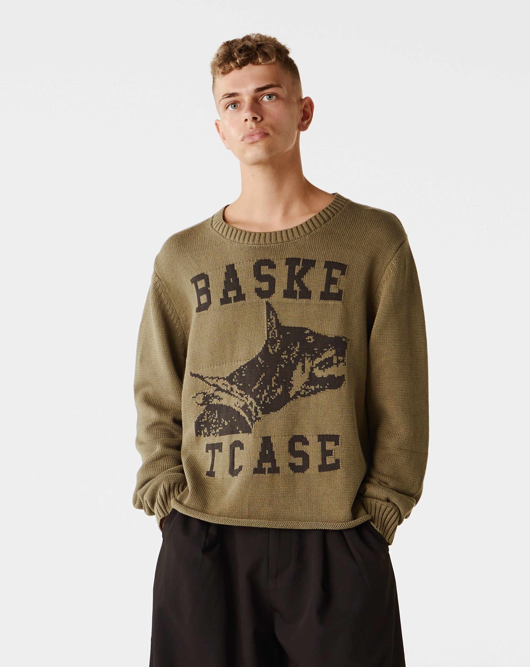 Basketcase Gallery Raw College Crewneck Sweatshirt - Size outlet S Small Streetwear