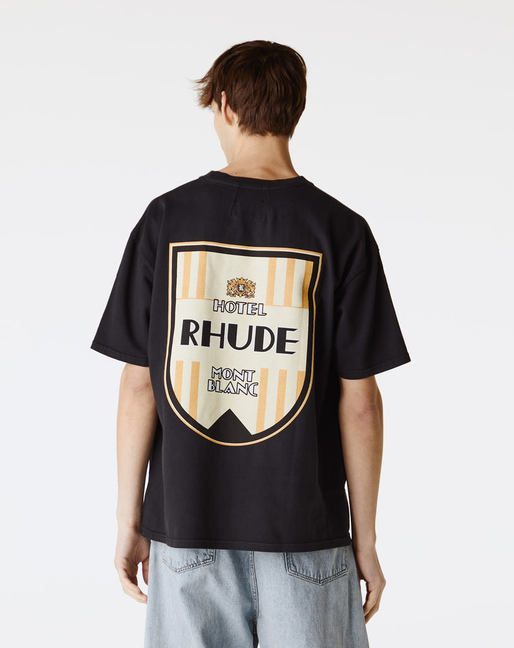 Rhude Mont-Blanc Hotel T-Shirt  - XHIBITION