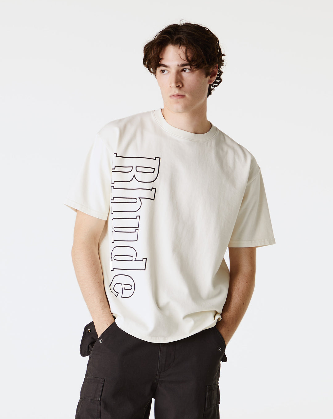 Rhude Rhude Side Logo T-Shirt  - XHIBITION