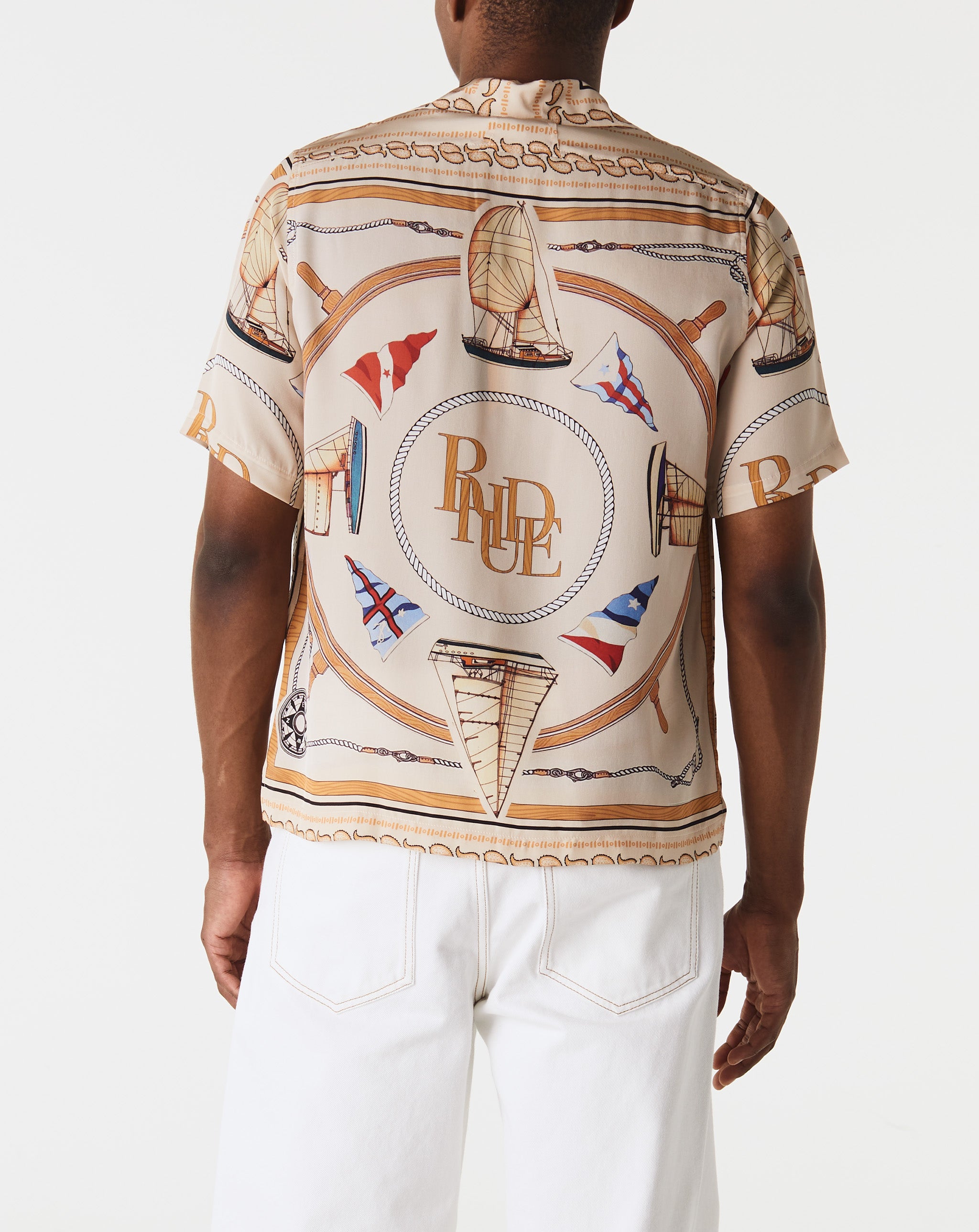 Rhude Rhude Nautica Silk Shirt  - Cheap Atelier-lumieres Jordan outlet