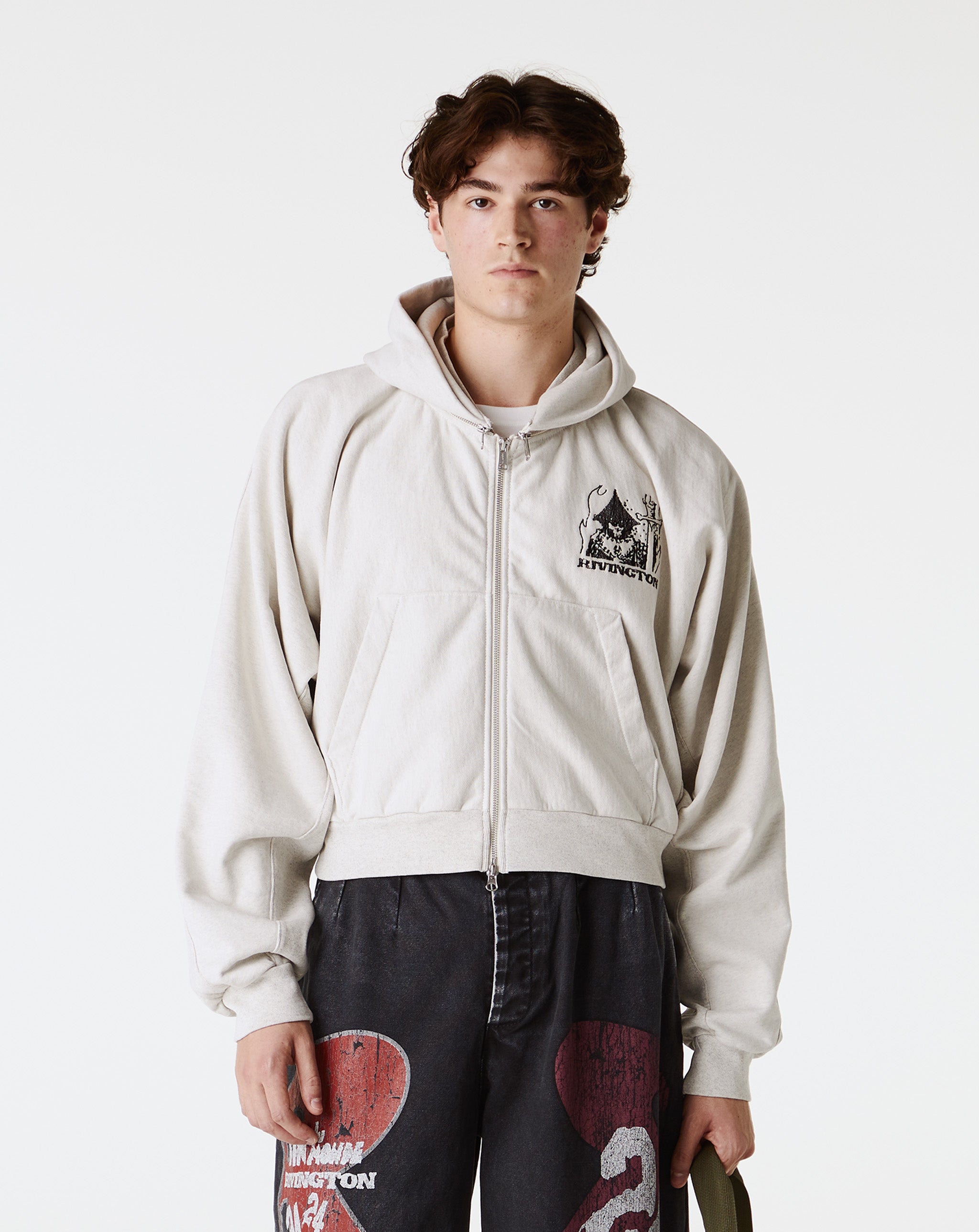 RIVINGTON roi Rebis Rose Zip Hoodie  - XHIBITION