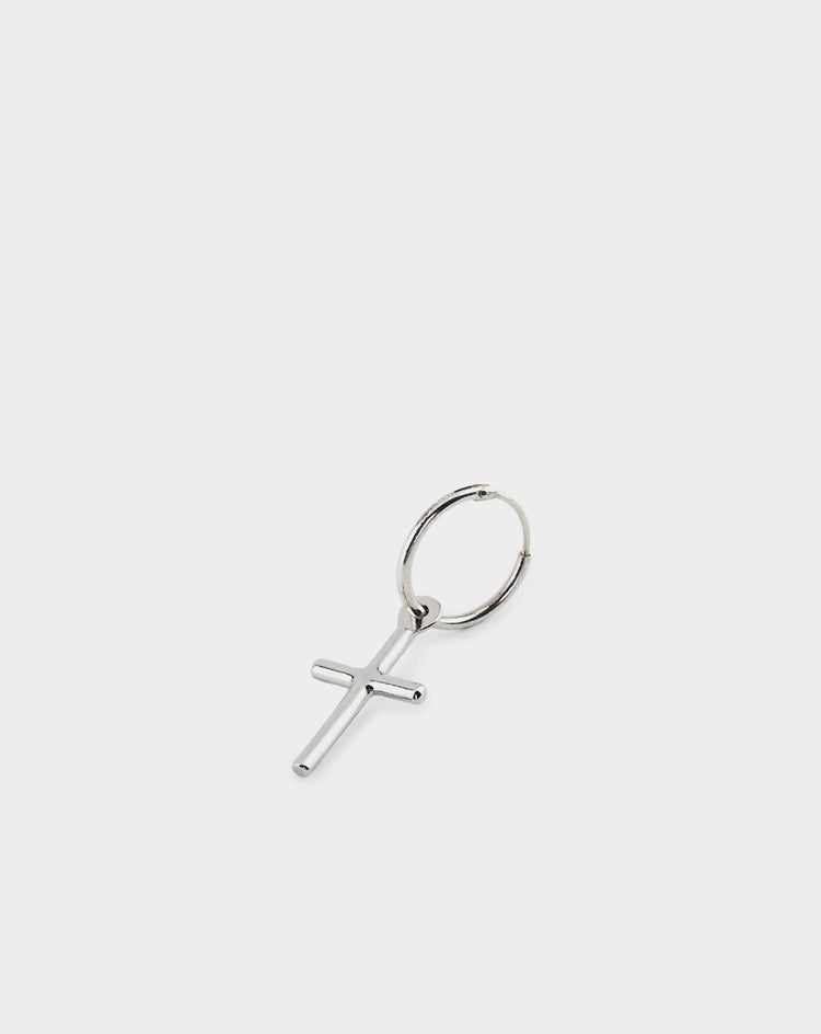 Serge DeNimes Silver Cross Earring - XHIBITION