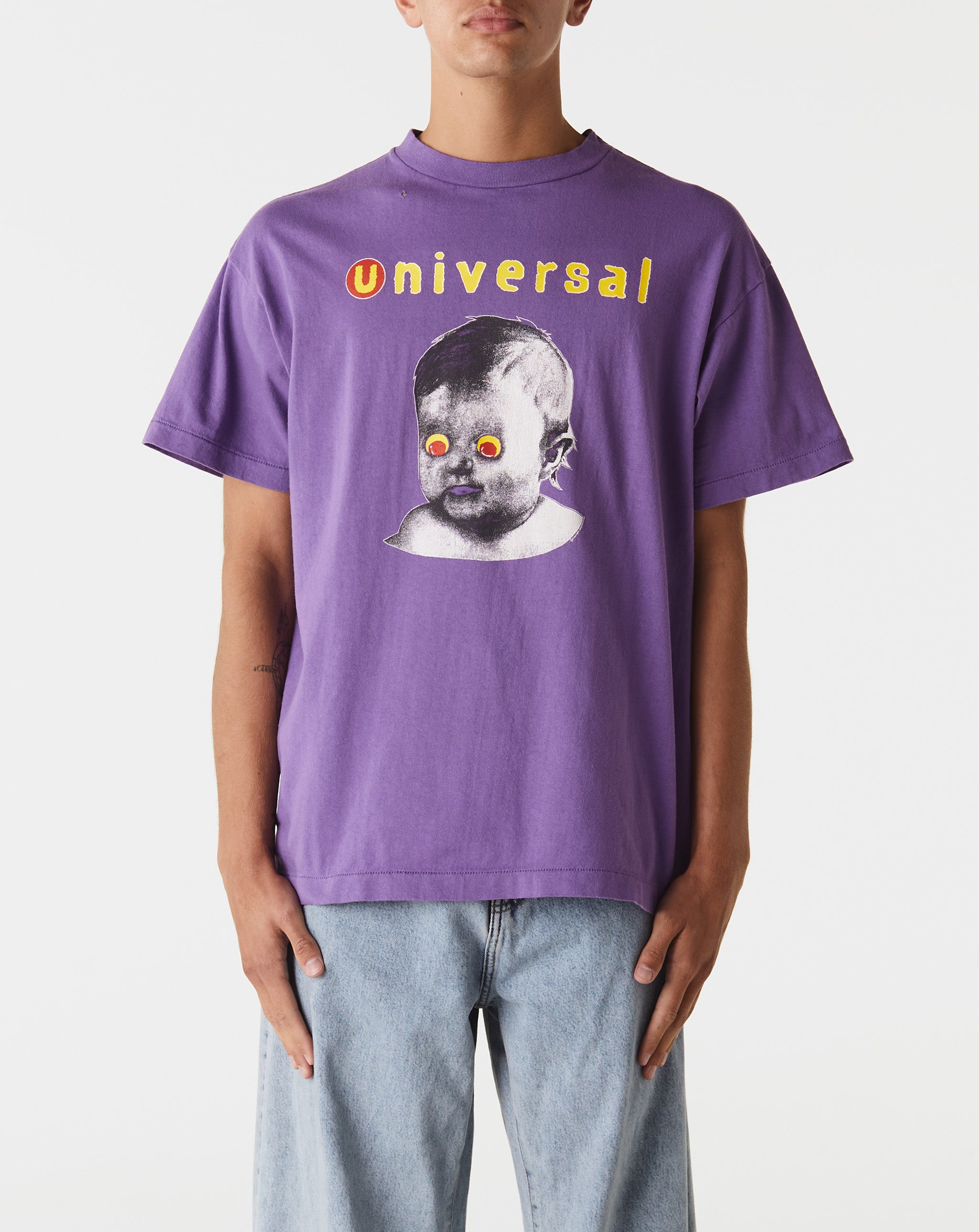 Saint Michael - Universal T-Shirt - Purple – Xhibition