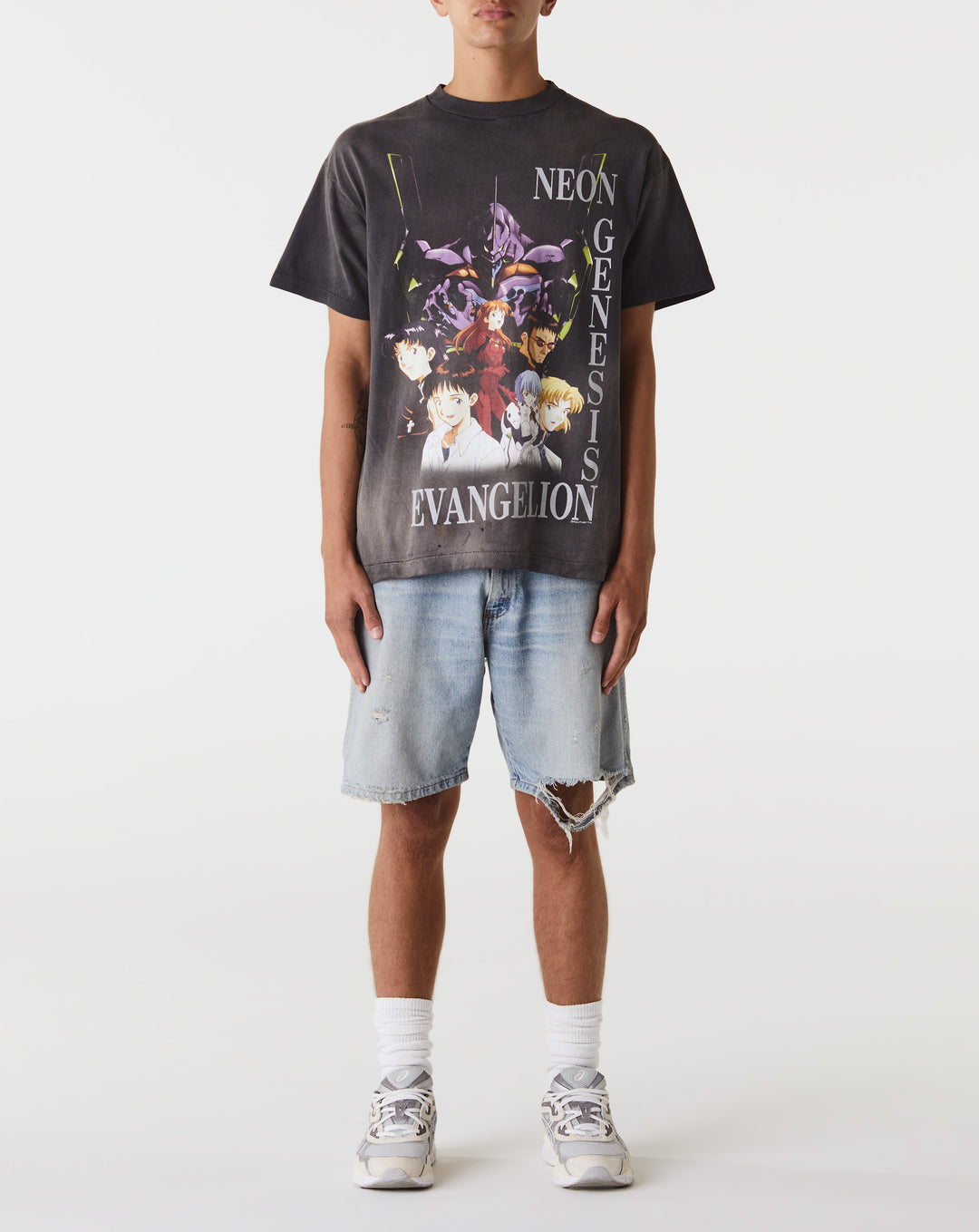 Saint Michael Neon Genesis T-Shirt  - XHIBITION