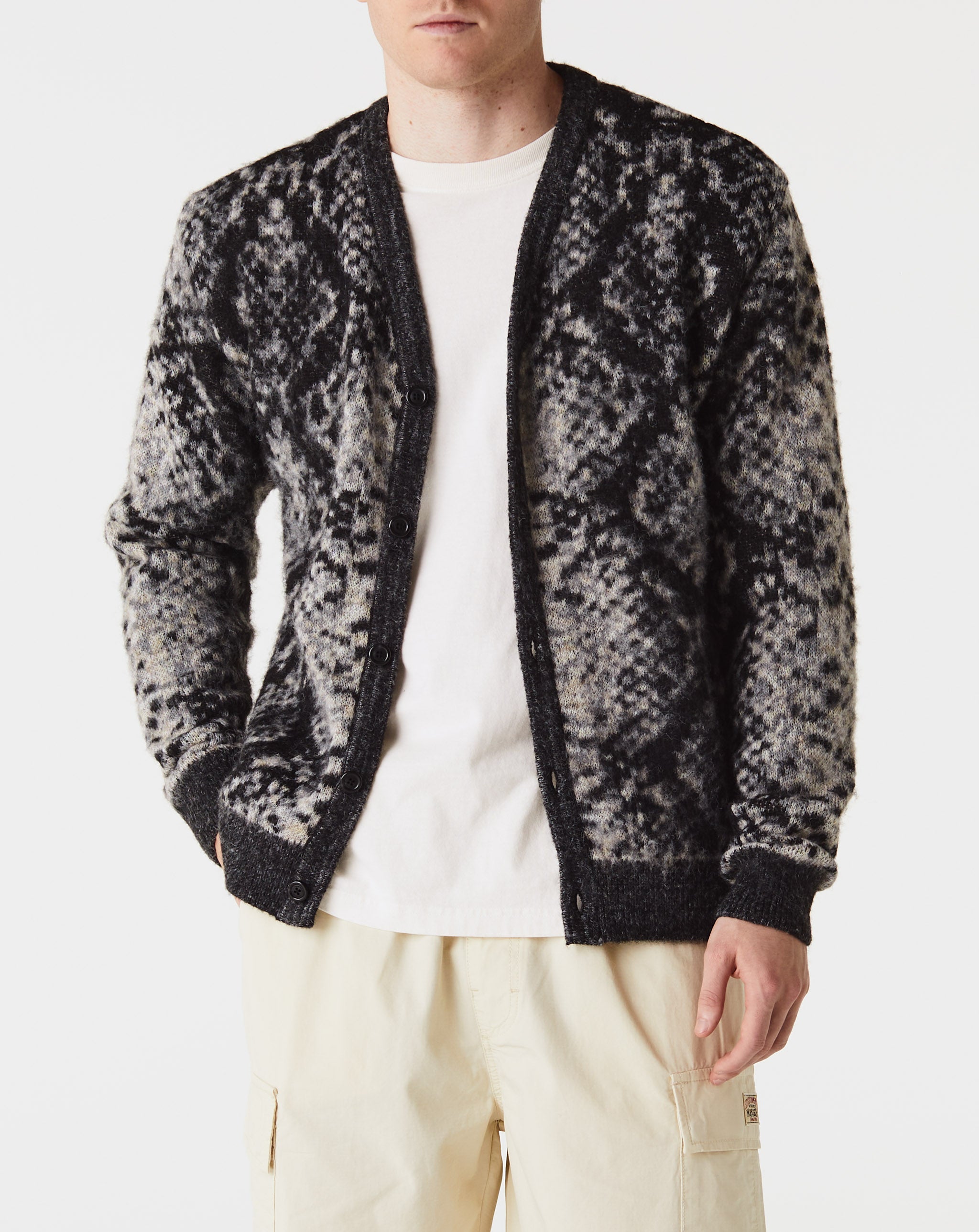 Phyton Jacquard Knit Cardigan – Xhibition