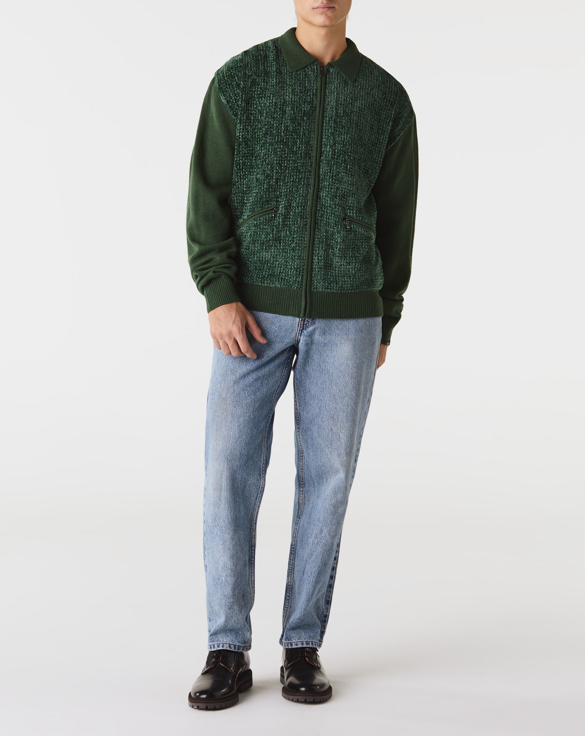 Velvet Knit Zip Polo – Xhibition