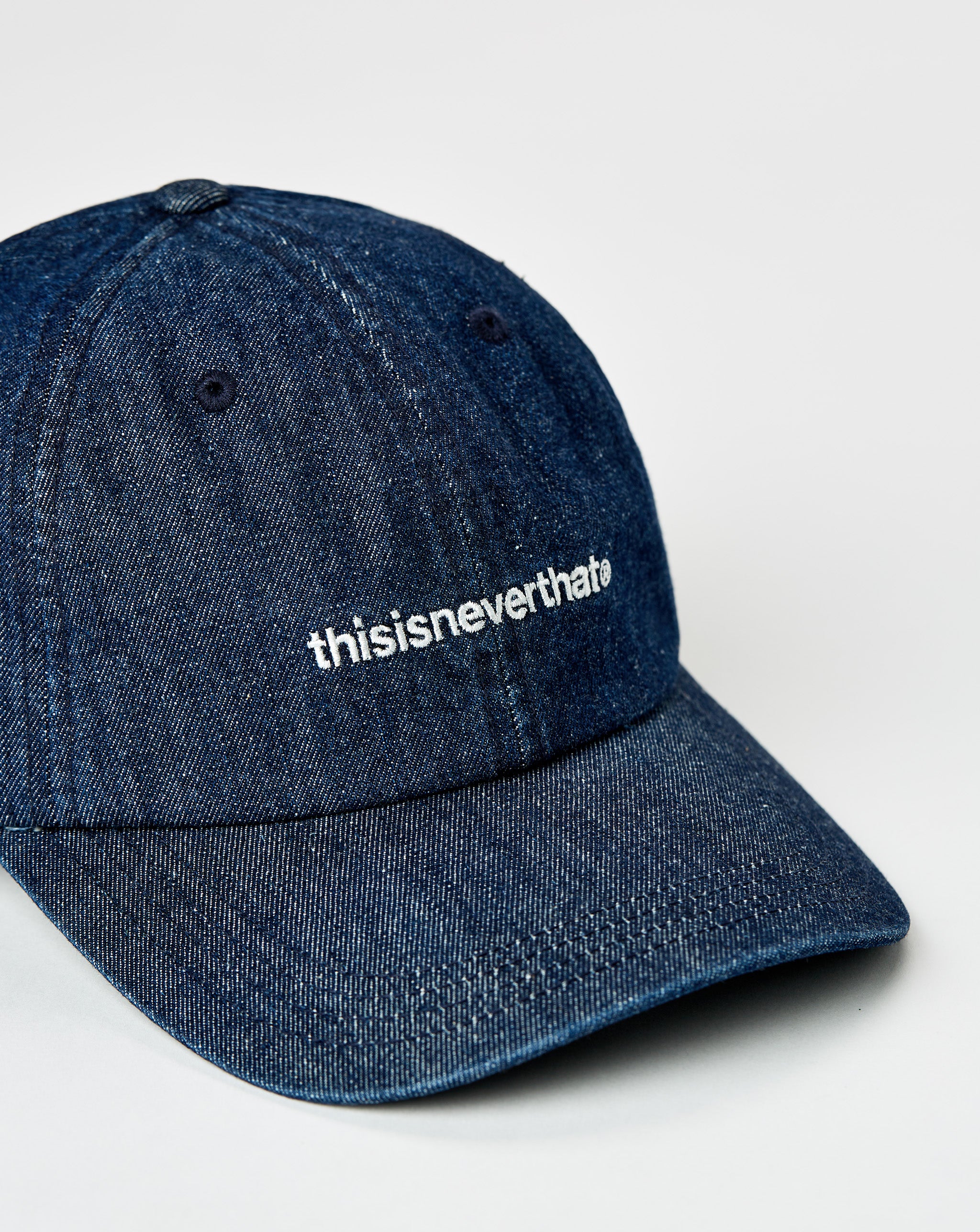 thisisneverthat Denim T-Logo Cap - XHIBITION