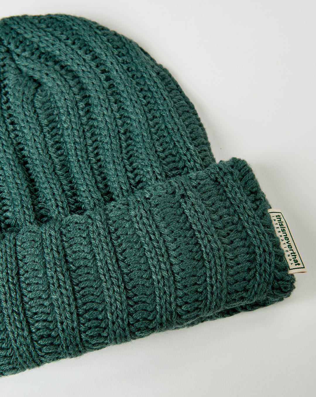 thisisneverthat Low Gauge Ribbed Beanie - XHIBITION