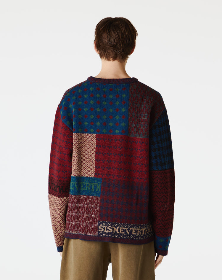 thisisneverthat Block Knit Long Sleeve - XHIBITION