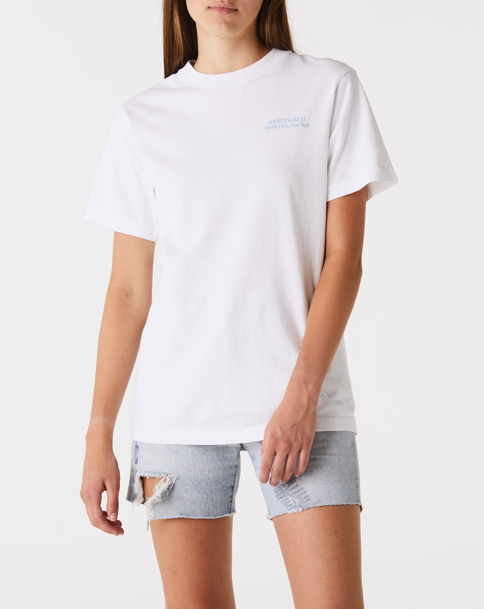 Sporty & Rich: White 'NY Health Club' T-Shirt