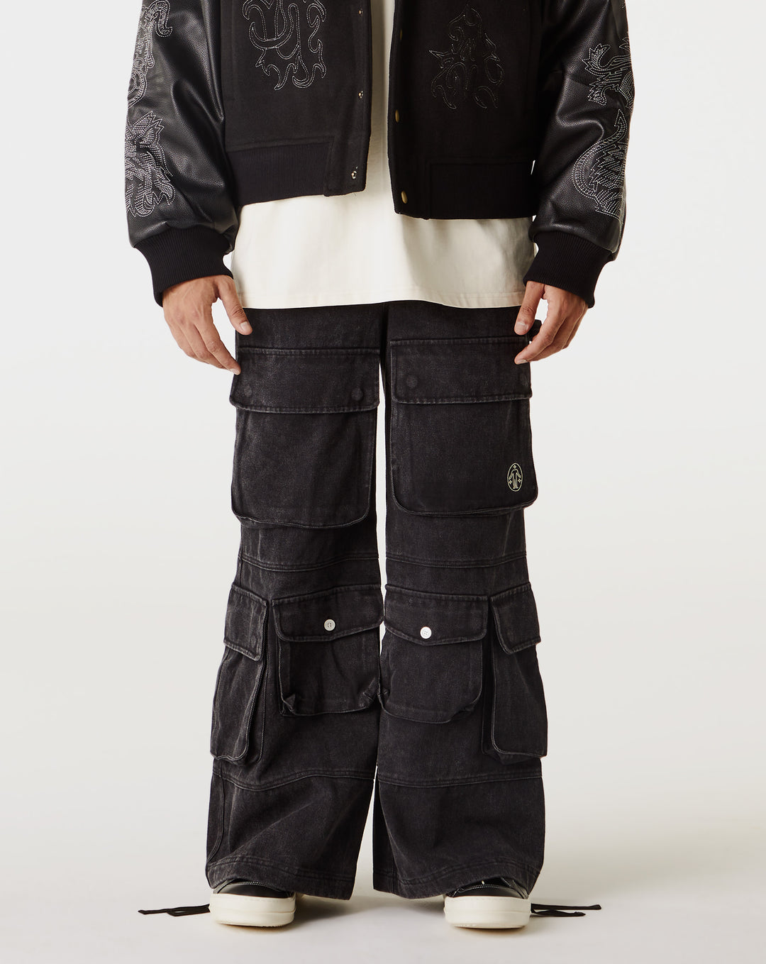 UNTITLED ARTWORKS Wide Cargo Pants  - XHIBITION