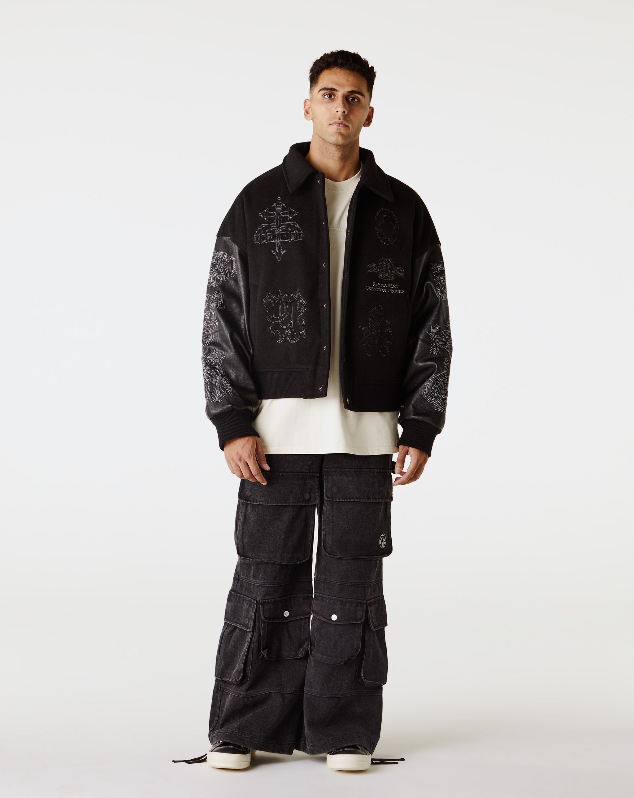 UNTITLED ARTWORKS Wide Cargo Pants  - XHIBITION