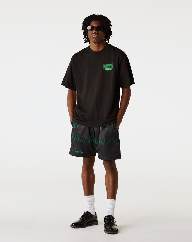 Wavy Gang Matrix Logo Mesh Shorts  - XHIBITION