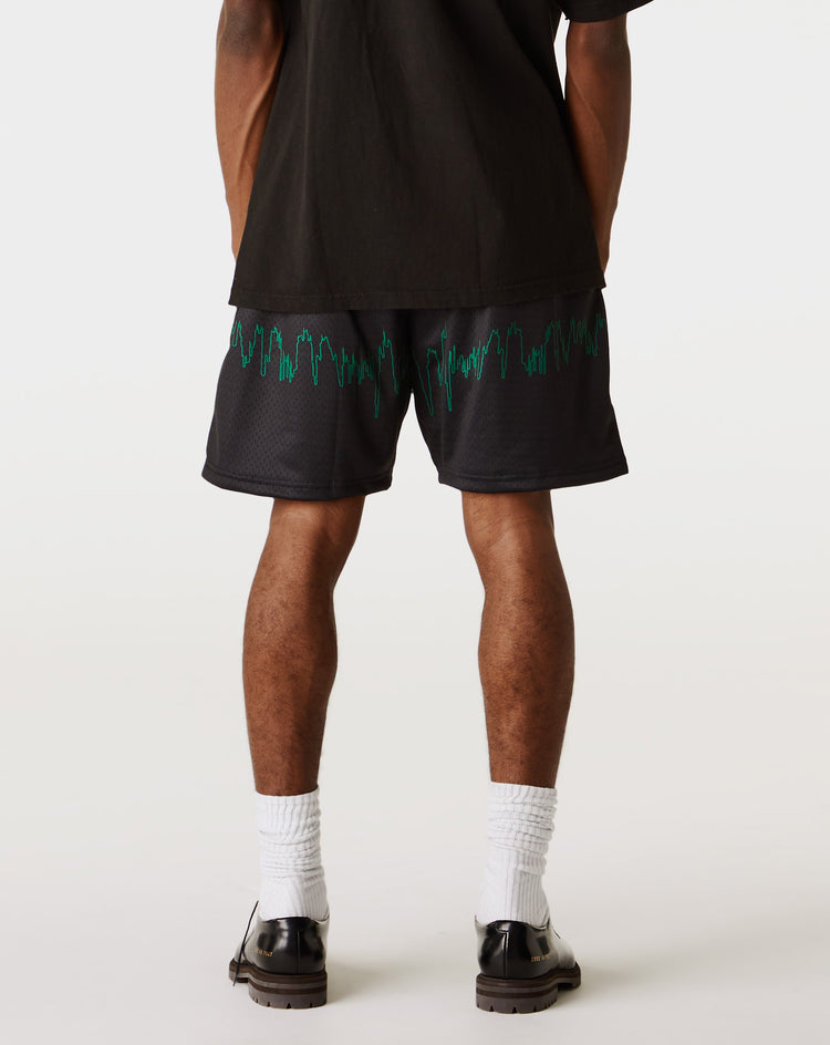 Wavy Gang Matrix Logo Mesh Shorts  - XHIBITION