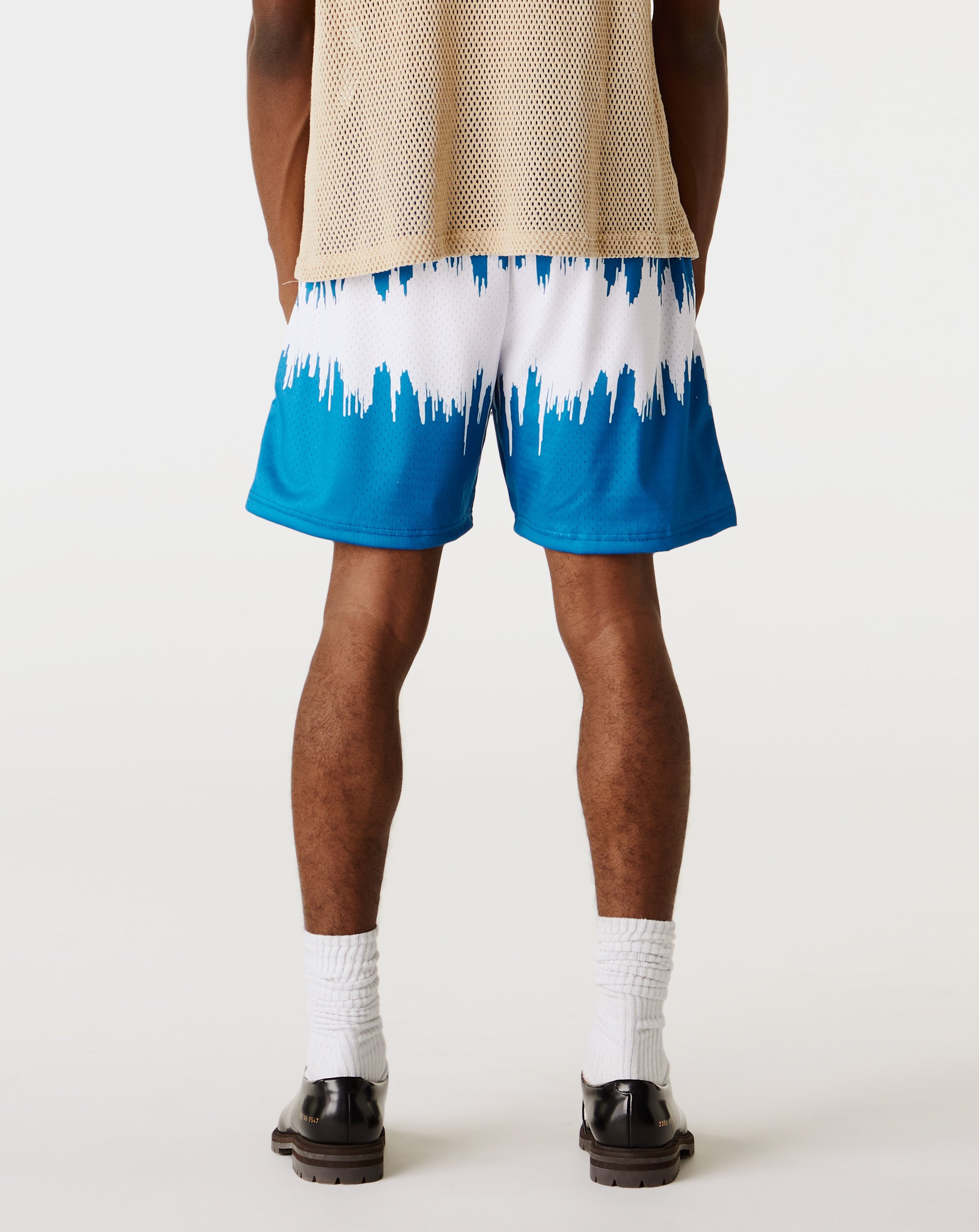 Wavy Gang Matrix Mesh Shorts  - XHIBITION