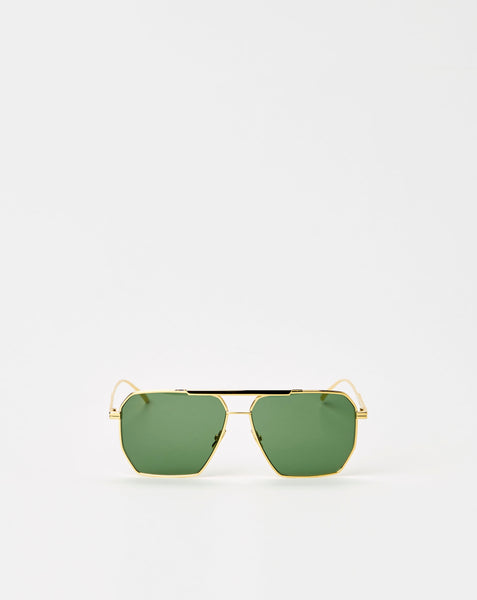 Bottega Veneta Turn Square Sunglasses - Green - Unisex 