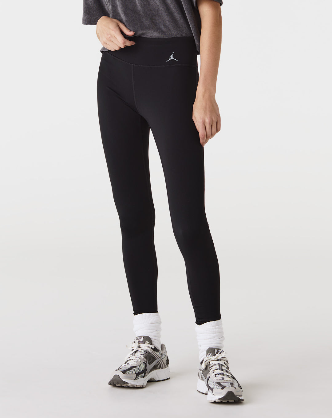 Nike, Pants & Jumpsuits, Nike Air Dri Fit Fast Leggings Mid Rise Tight Fit  Full Velour Length Sz Xs