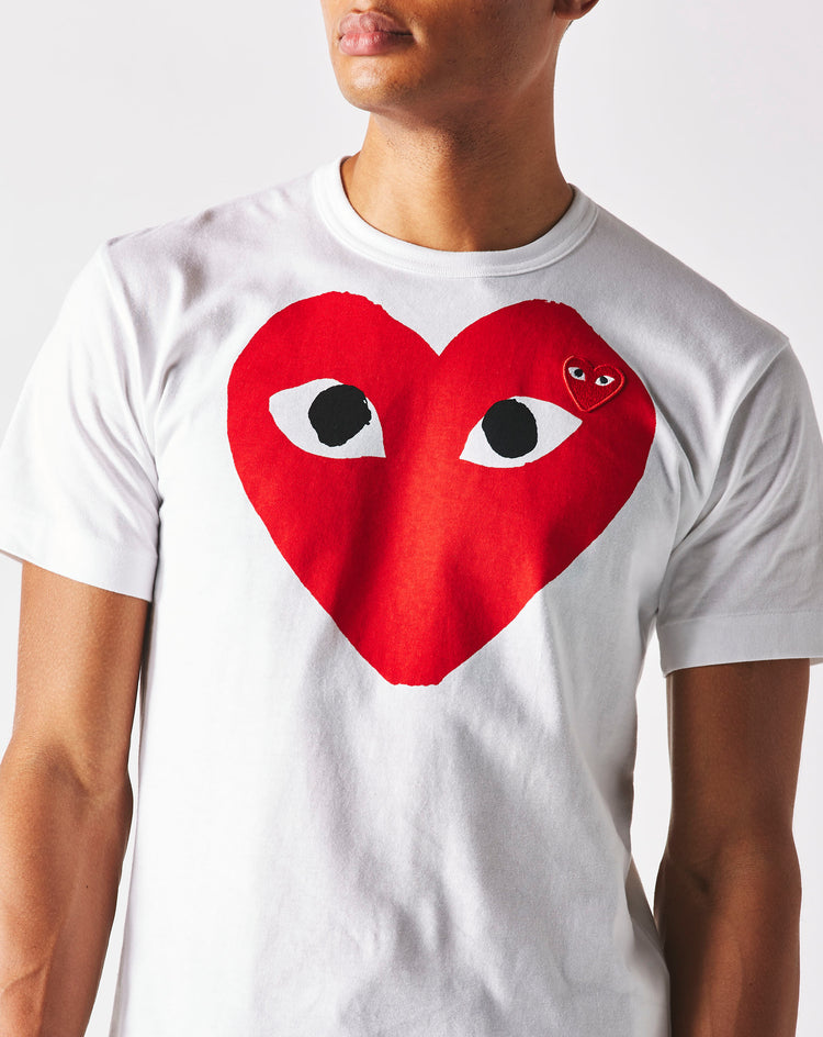 Comme des Garcons PLAY Big Red Heart T-Shirt  - XHIBITION