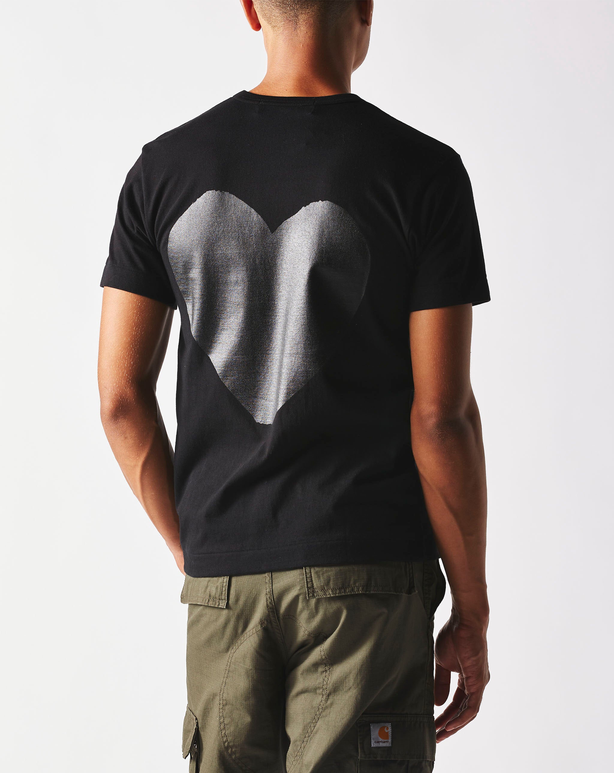 Comme des Garcons PLAY Big Black Heart T-Shirt  - XHIBITION