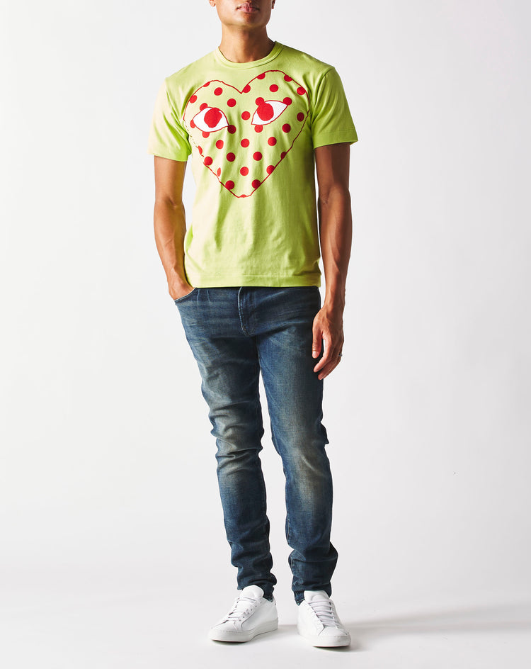 Comme des Garcons PLAY Big Polka Dot Heart T-Shirt  - XHIBITION